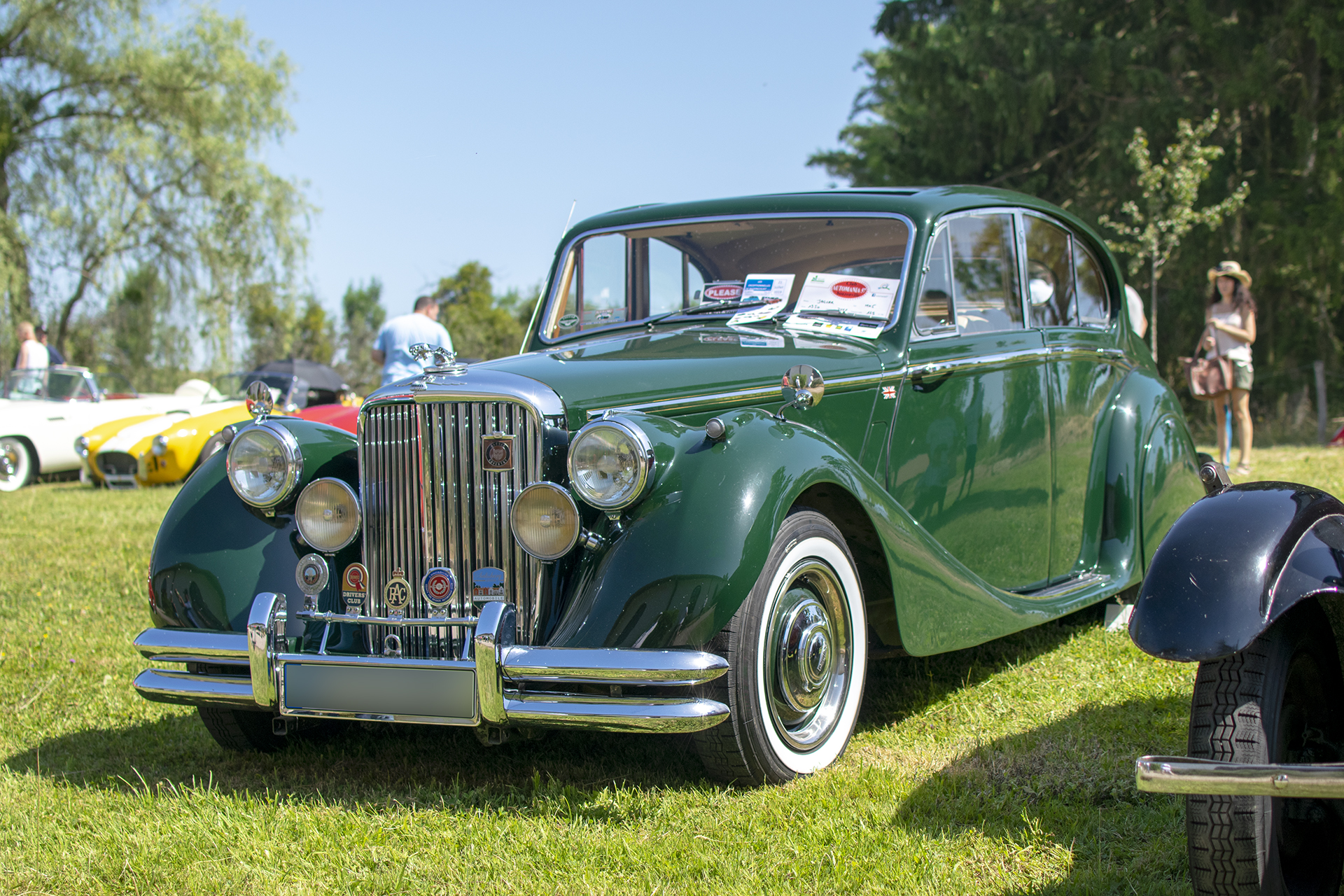 Jaguar Mark V - Automania 2019, Edling les Anzeling, Hara du Moulin