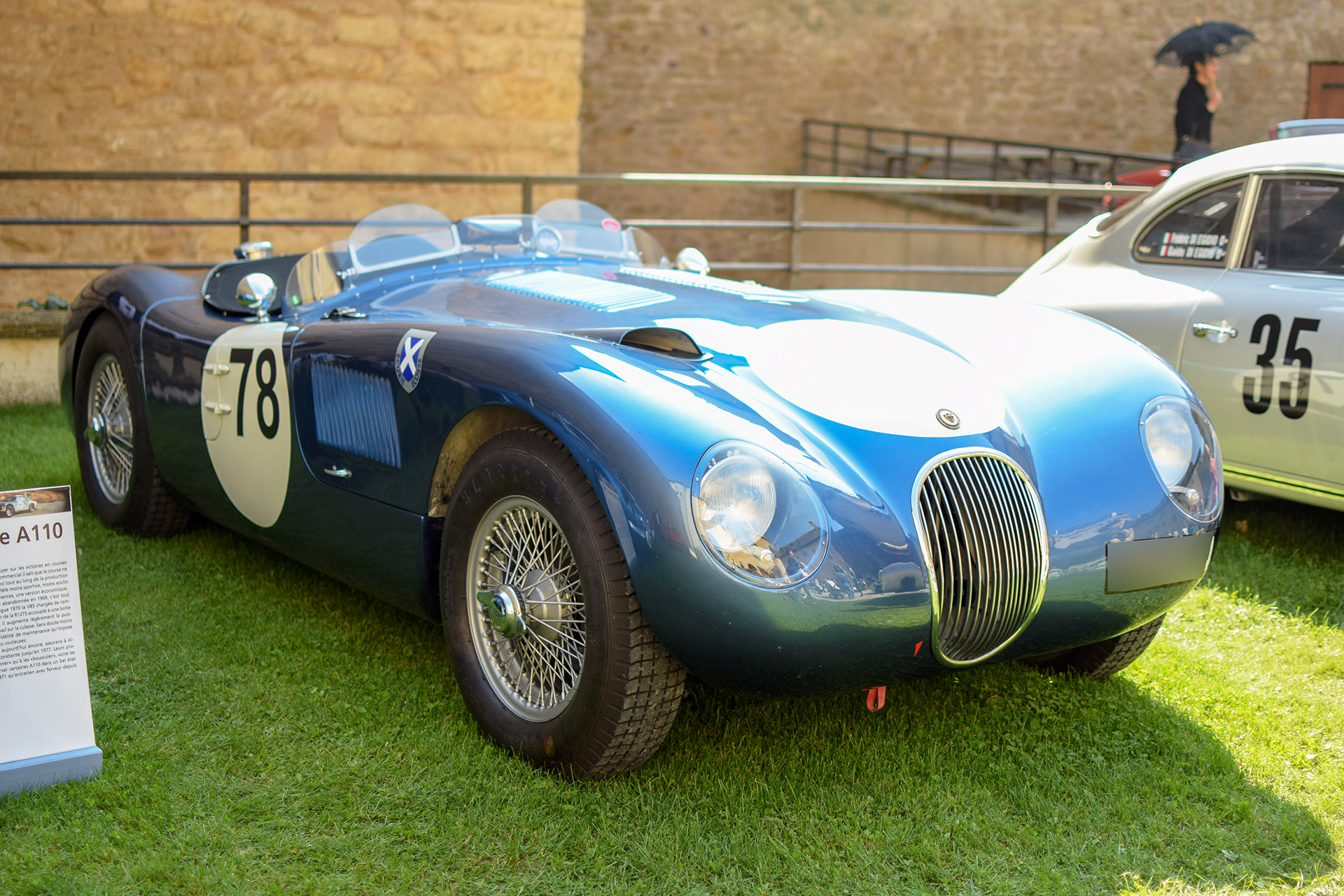 Jaguar type C - Automania 2017, Manderen, Château de Malbrouck