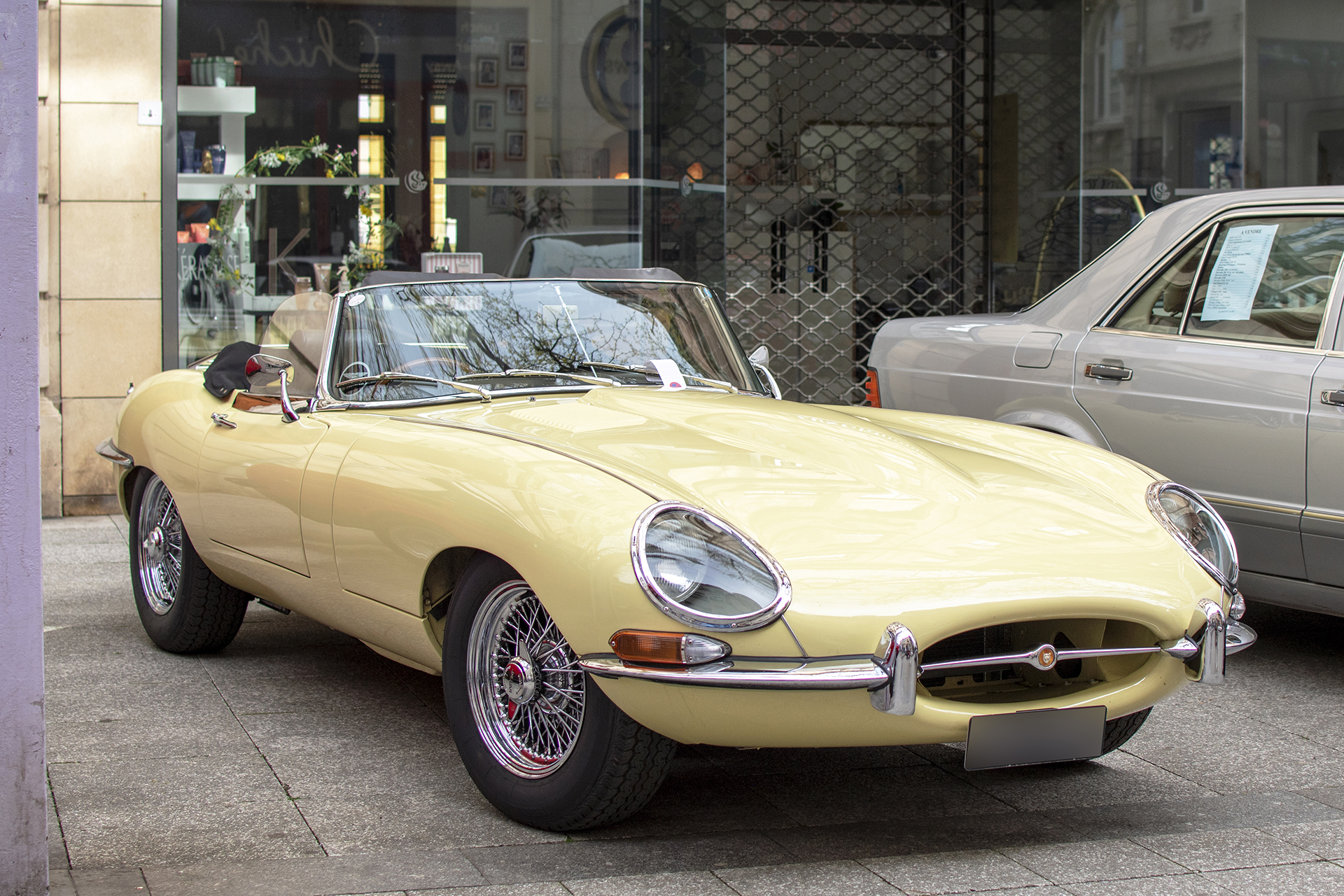 Jaguar Type E Série 1 roadster - LOF ,Oldtimer Breakfast ,Esch-sur-Alzette ,2025
