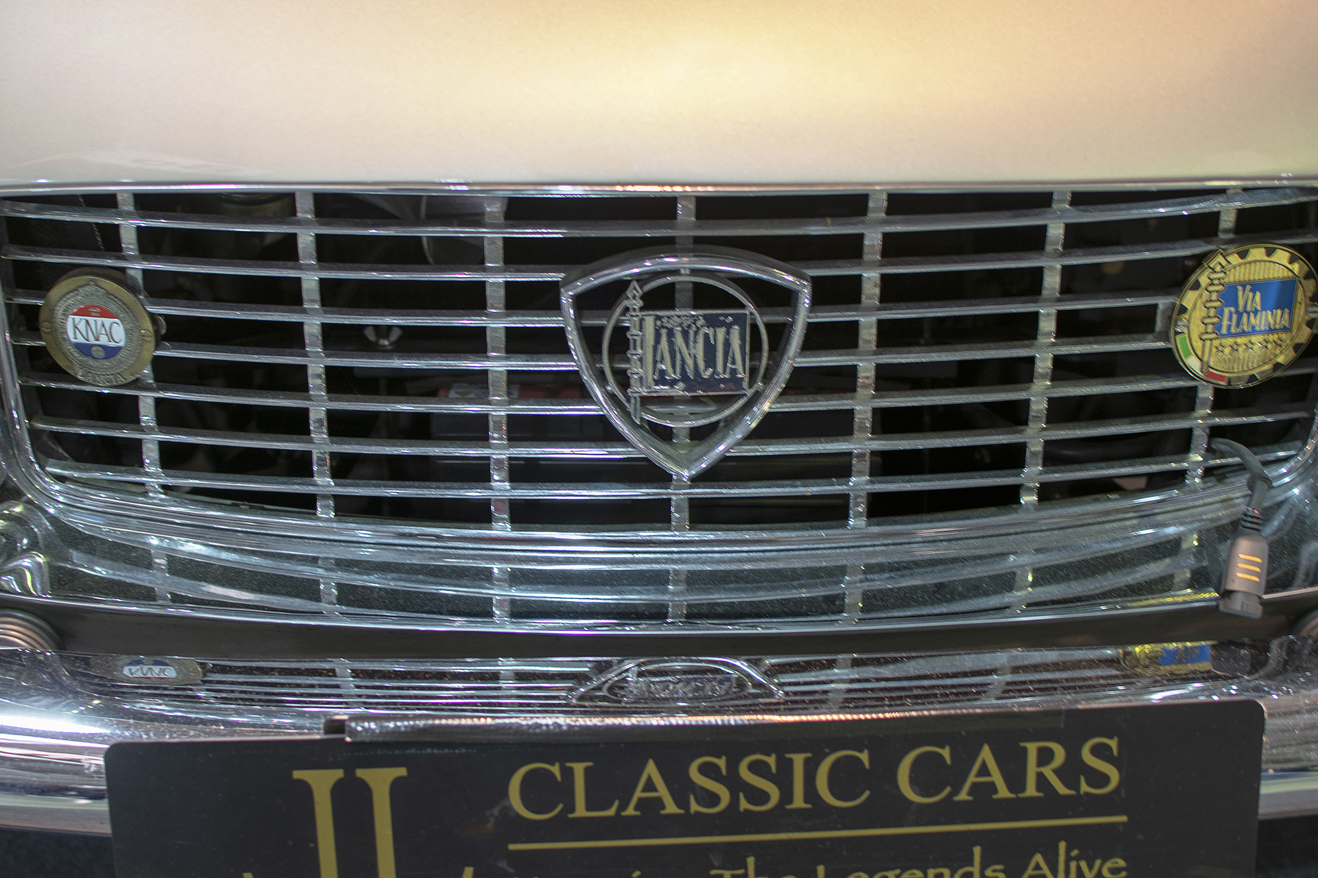 Lancia Flaminia Sport 1961 logo - International Motor Show ,Luxembourg  ,2021 