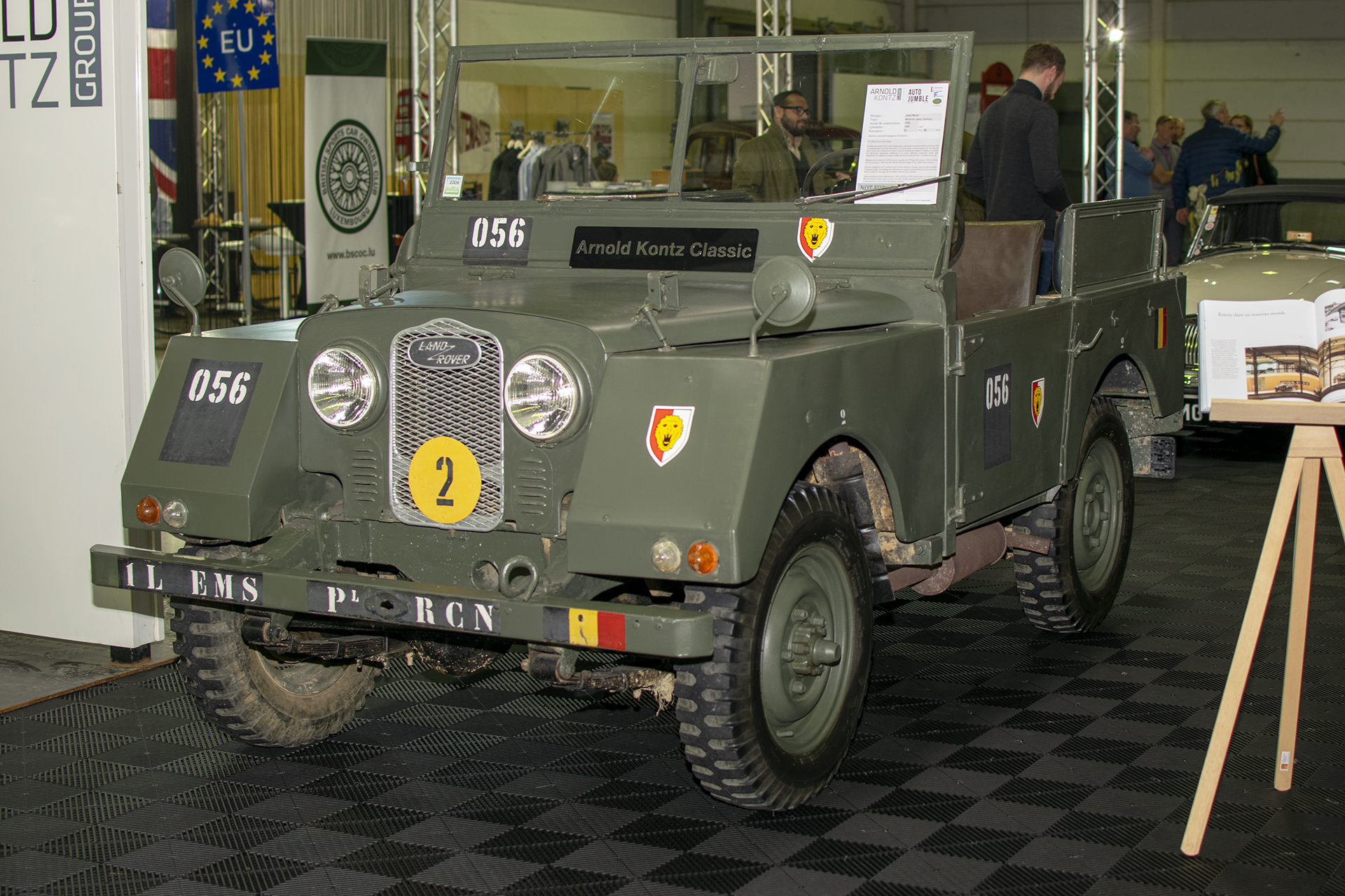 Land Rover Minerva 1952 - LOF, Autotojumble, Luxembourg, 2019