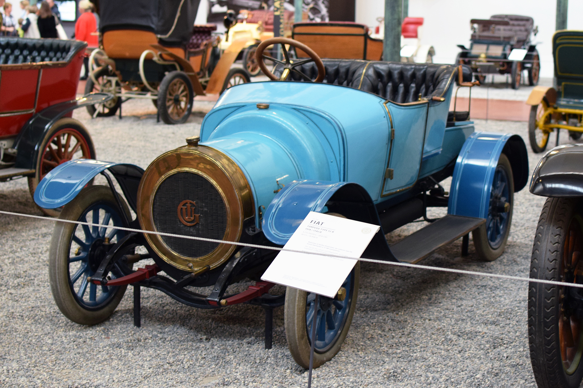 Le Gui B2 torpedo 1913 - Cité de l'automobile, Collection Schlumpf, Mulhouse