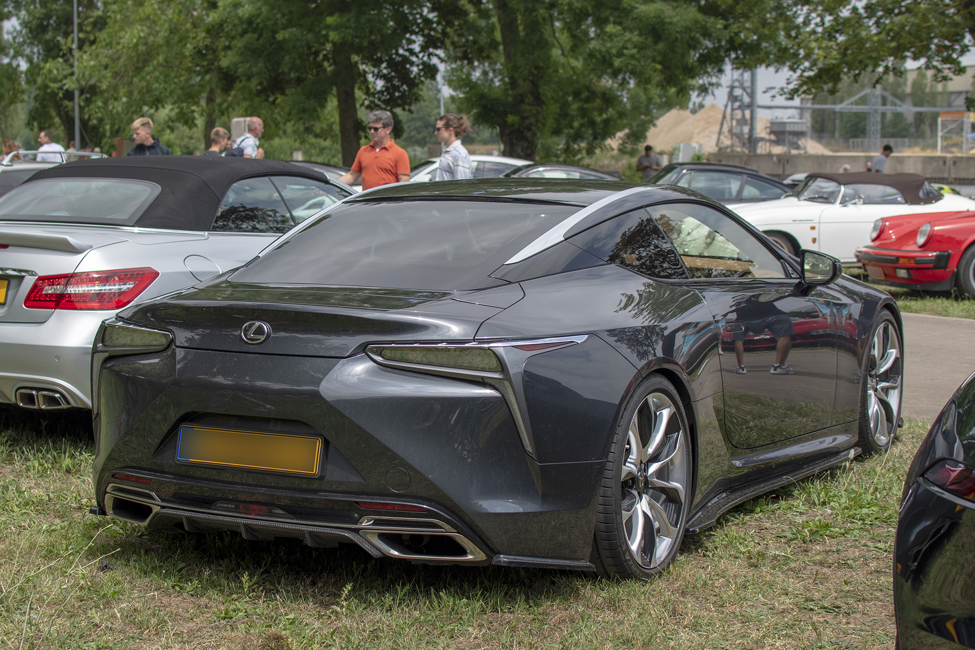 Lexus LC arrière - DreamCars Festival ,2023 ,Schwebsange ,port
