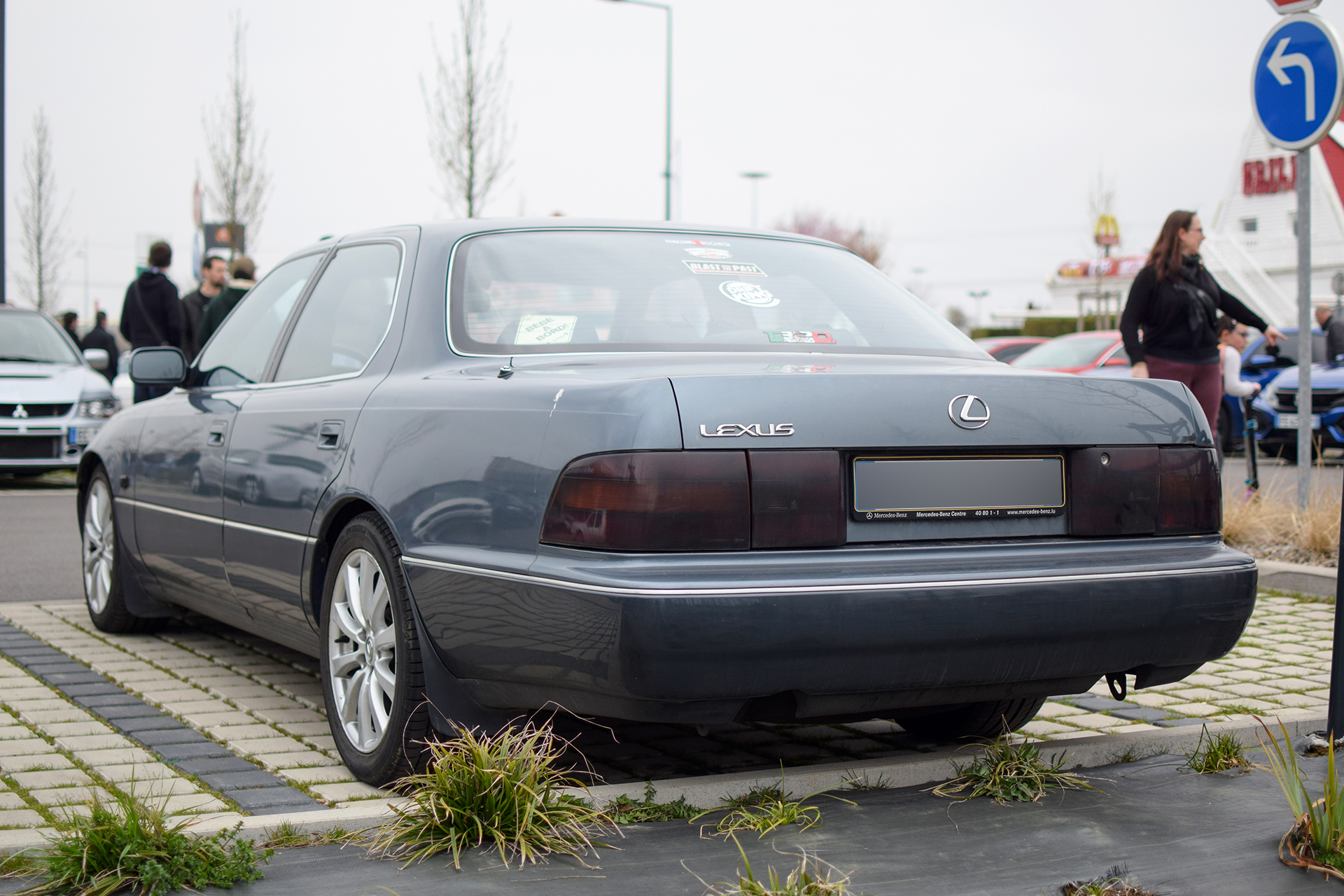 Lexus IS XE10 back - JRS Car Passion - Paye ta crêpe - Terville - février 2023