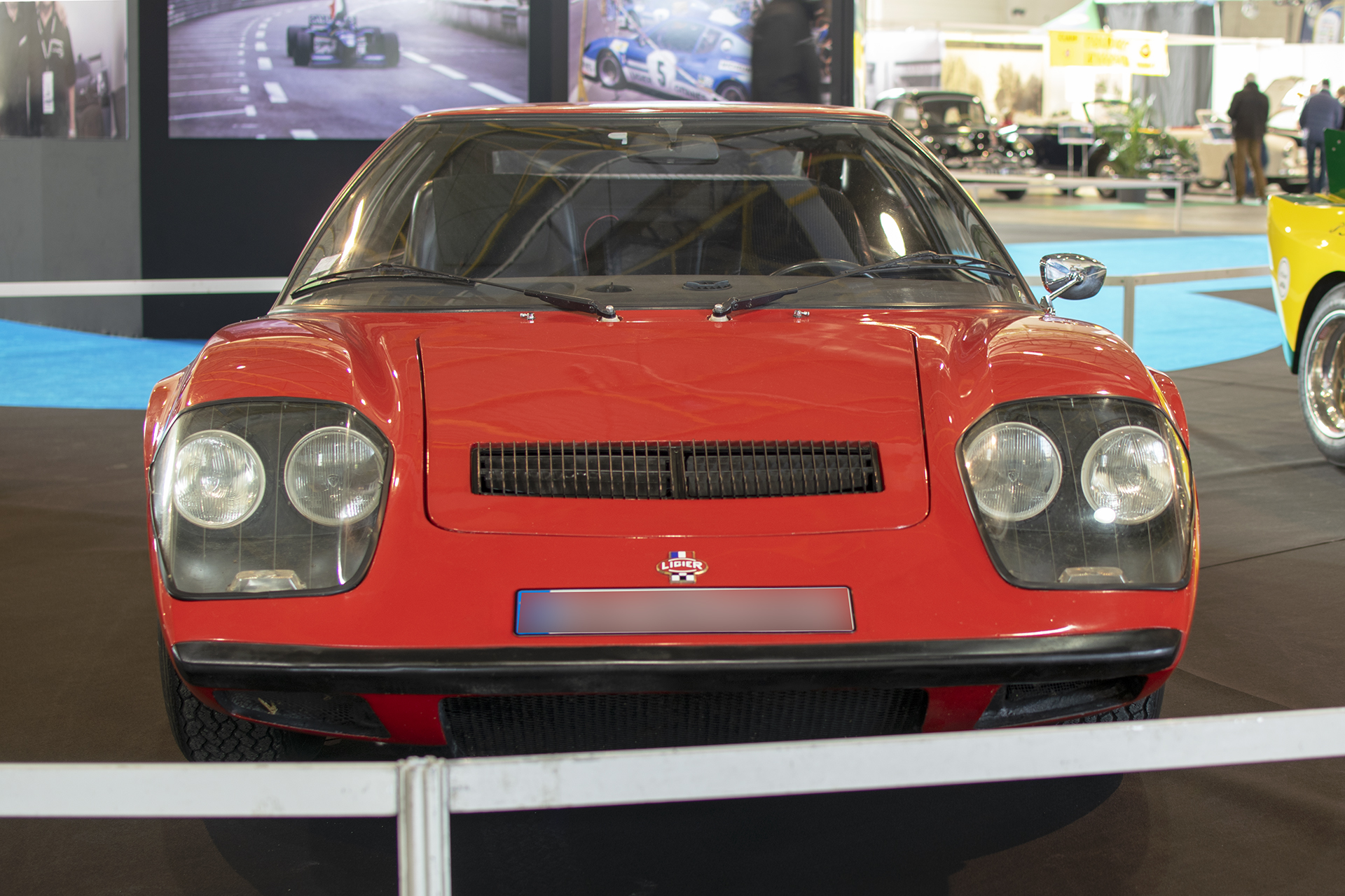 Ligier JS 2 front - Salon ,Auto-Moto Classic, Metz, 2019