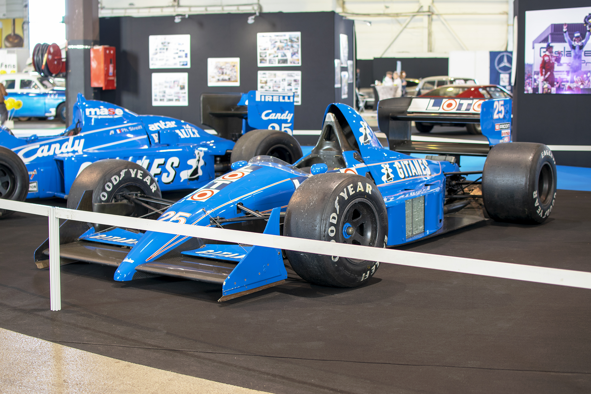 Ligier JS31 F1 Loto Gitanes - Salon ,Auto-Moto Classic, Metz, 2019 