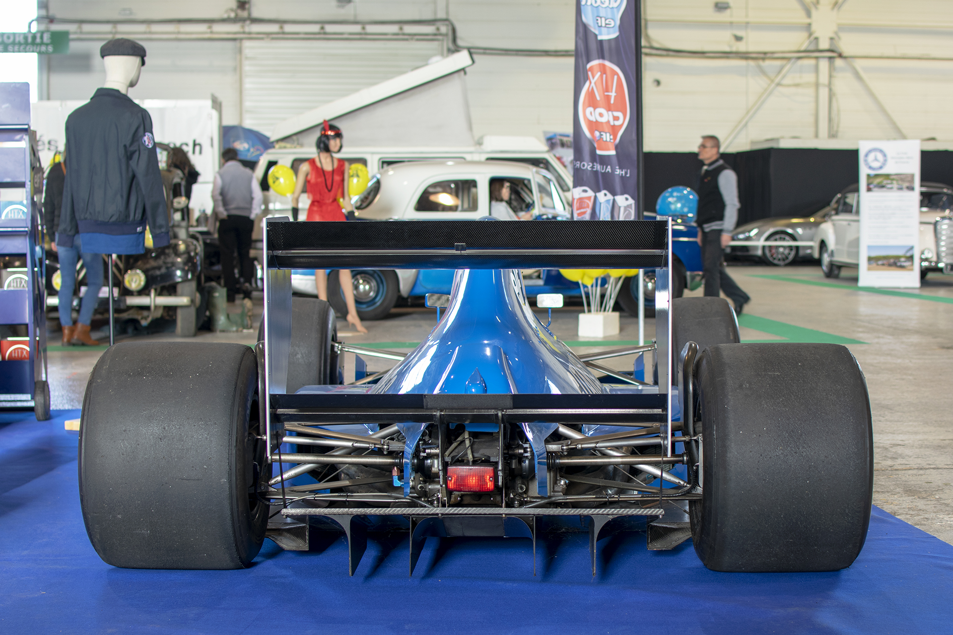 Ligier JS33B F1 arrière - Salon ,Auto-Moto Classic, Metz, 2019