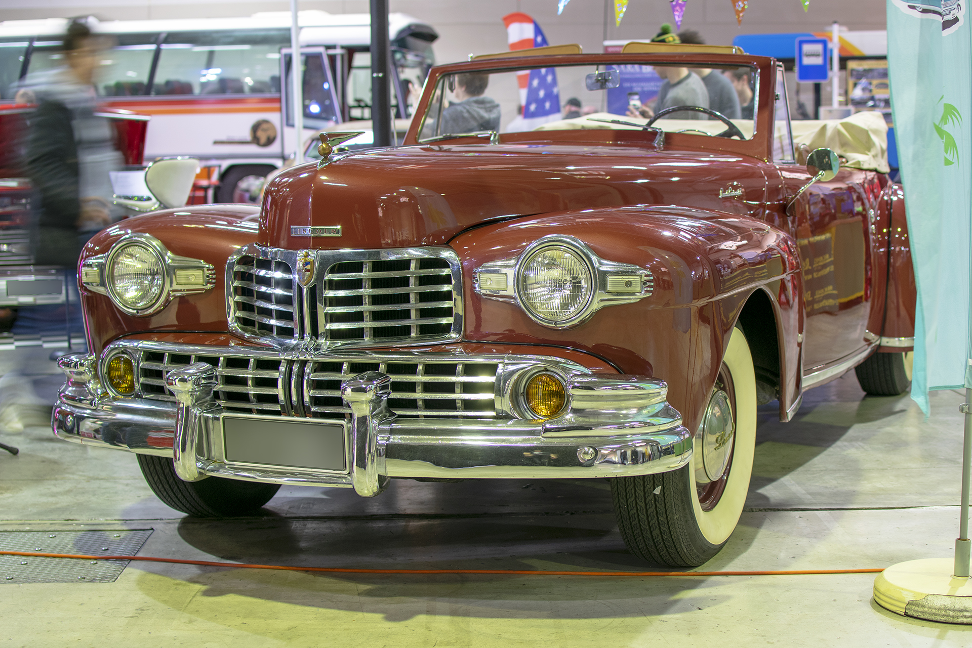 Lincoln Continental I Convertible 1947 - LOF, Autotojumble, Luxembourg, 2020