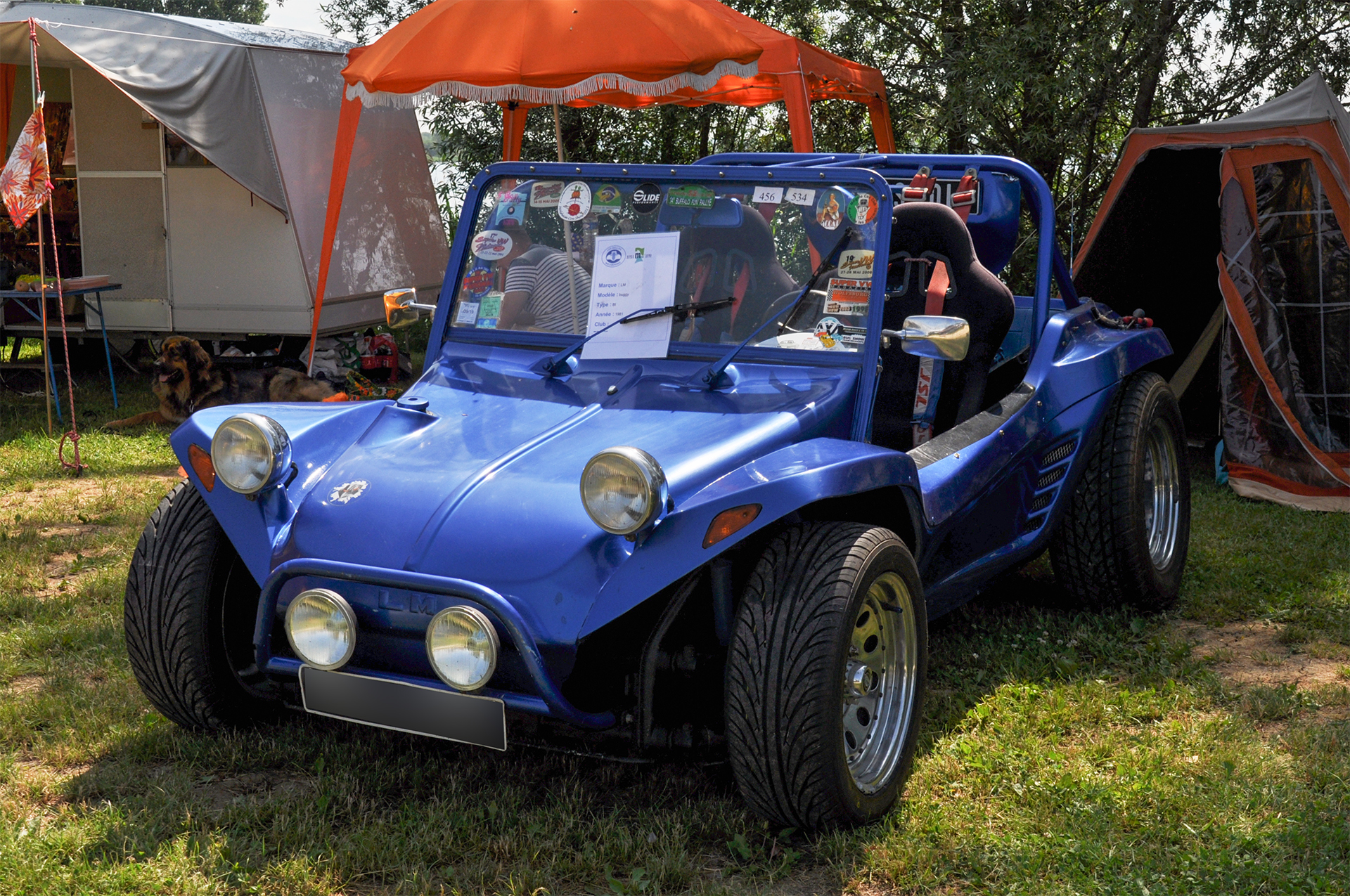 LM Sovra LM1 Buggy 1981 - Retro Meus'Auto 2018, Lac de la Madine 