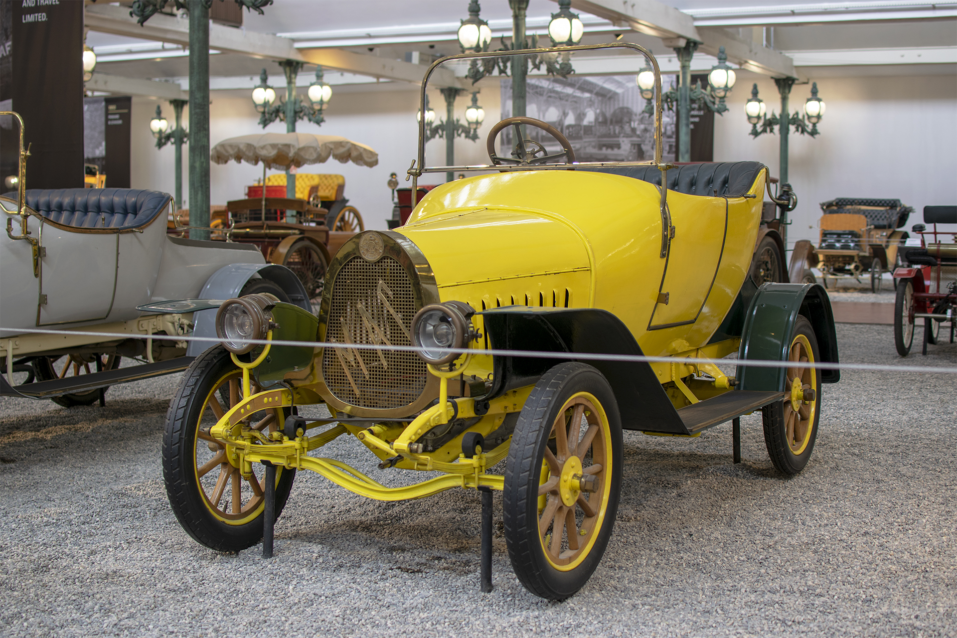 MAF F5 torpedo 1914 - Cité de l'automobile, Collection Schlumpf, Mulhouse, 2020