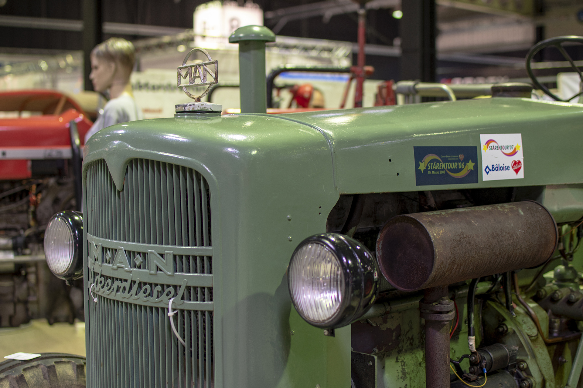 MAN AS 718 A logo - Auto Jumble 2024, Luxembourg, all thing classic
