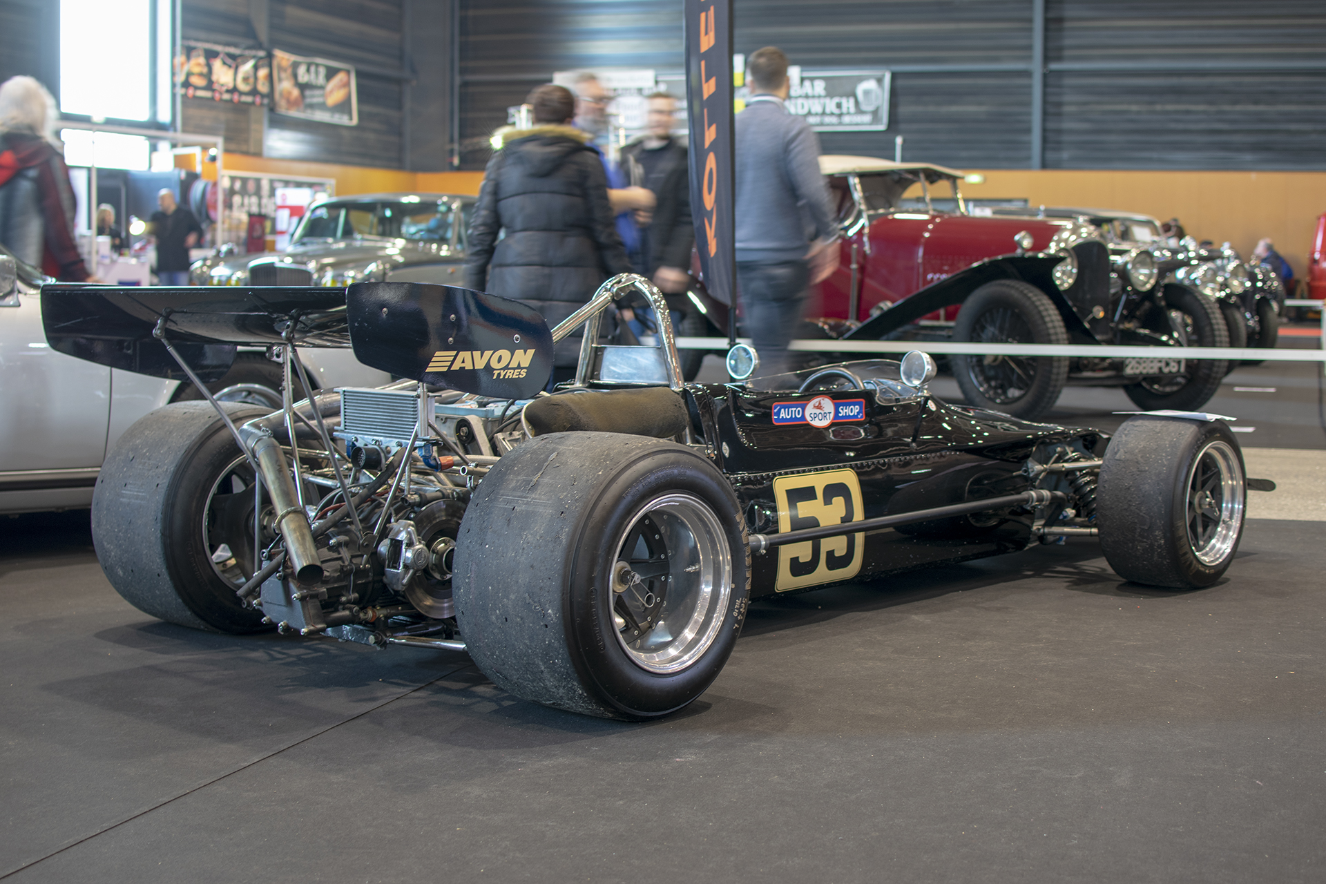 March F2 1971 back - Salon ,Auto-Moto Classic, Metz, 2019