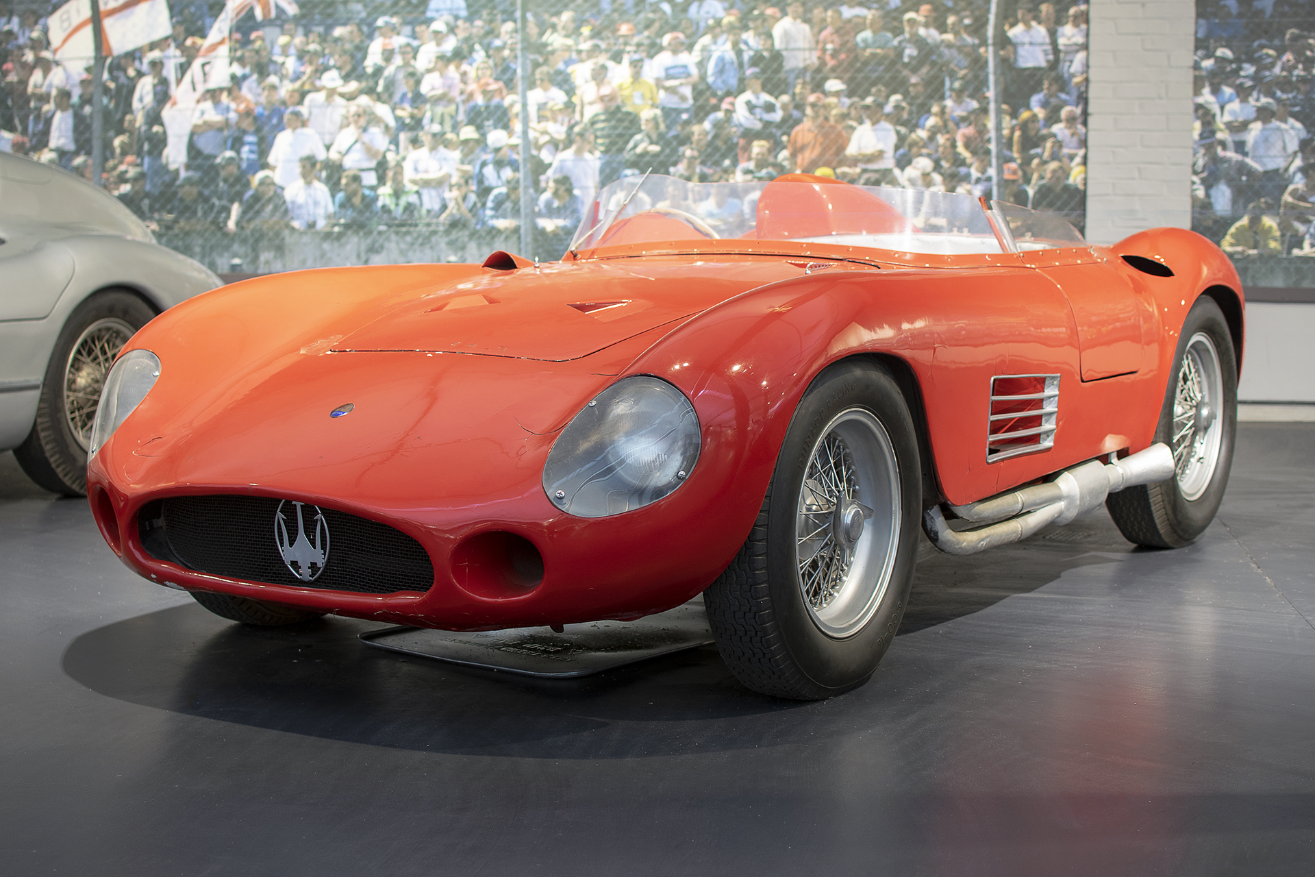 Maserati 300S biplace sport 1955 - Cité de l'automobile, Collection Schlumpf, Mulhouse, 2020