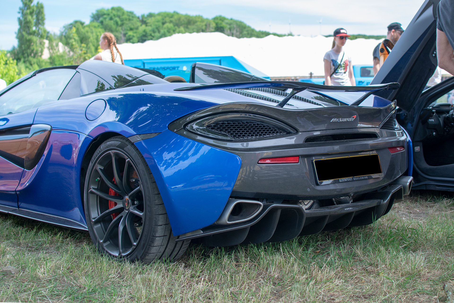 Mc Laren 570S Spider arrière - Cars & Coffee Deluxe ,Remerschen ,Mai ,2022