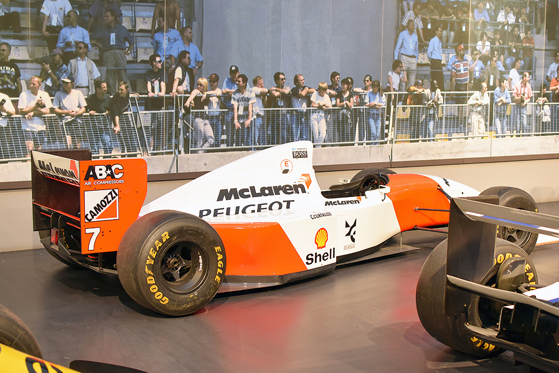 McLaren-Peugeot MP4/9 F1 1994 - Cité de l'automobile, Collection Schlumpf, Mulhouse