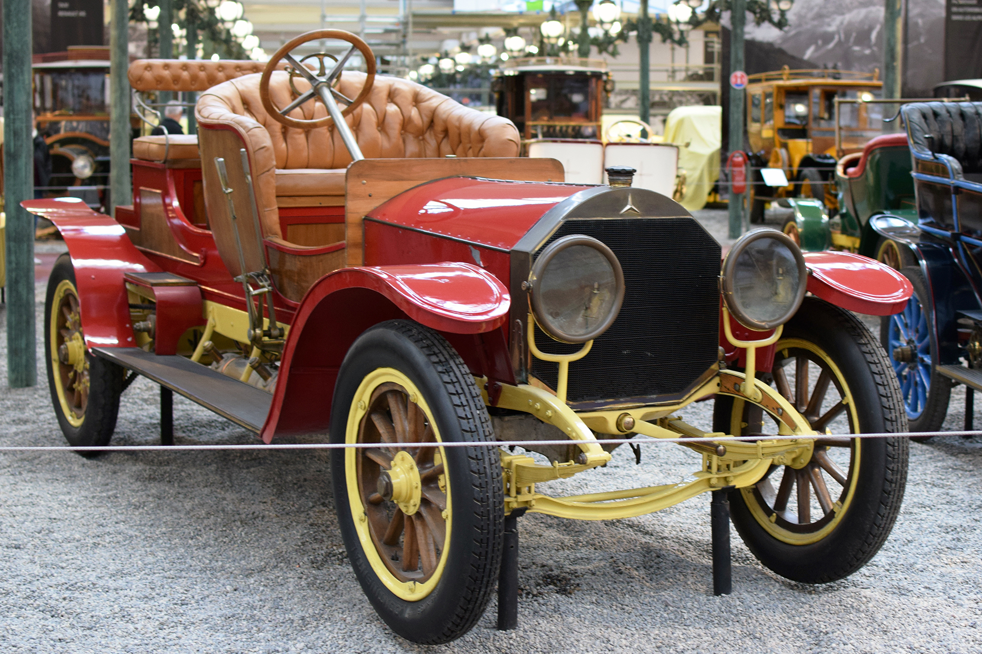 Mercedes 28/50 Double-phaëton 1905 - Mercedes 28/50 - Cité de l'automobile, Collection Schlumpf, Mulhouse