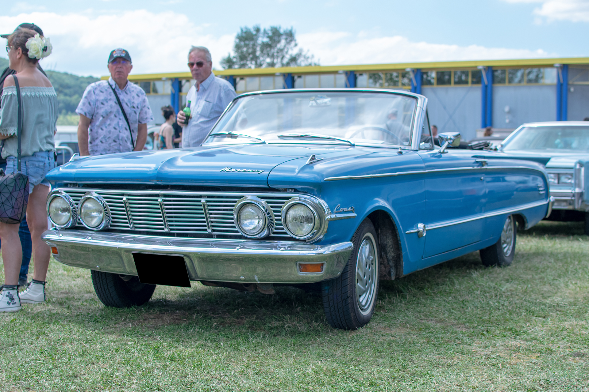 Mercury Comet I Convertible -  Retro Meus'Auto ,2022, Heudicourt, Lac de la Madine
