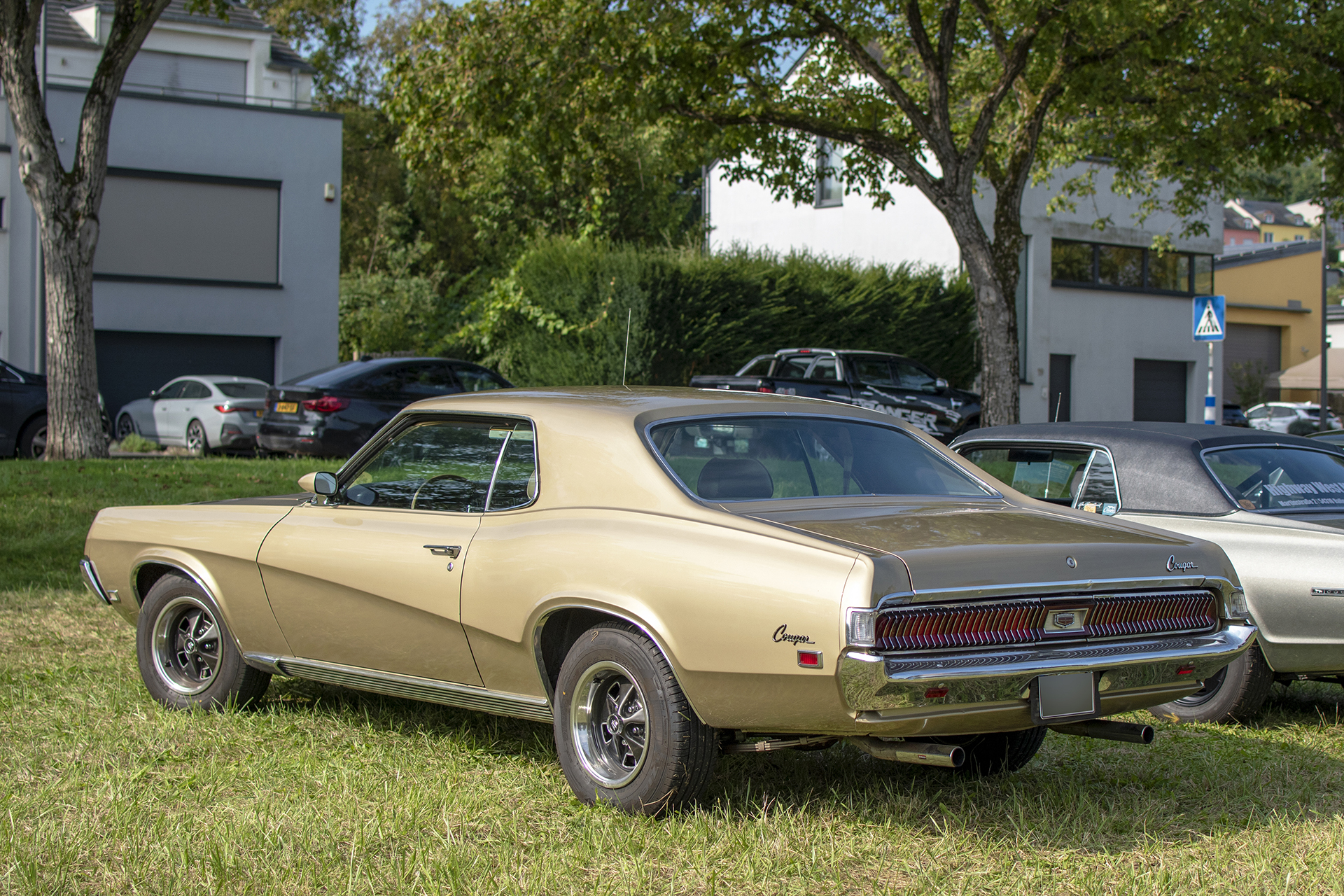 Mercury Cougar I arrière - rassemblement ,American Roadrunners - Us Car Festival, 2024, Stadtbredimus