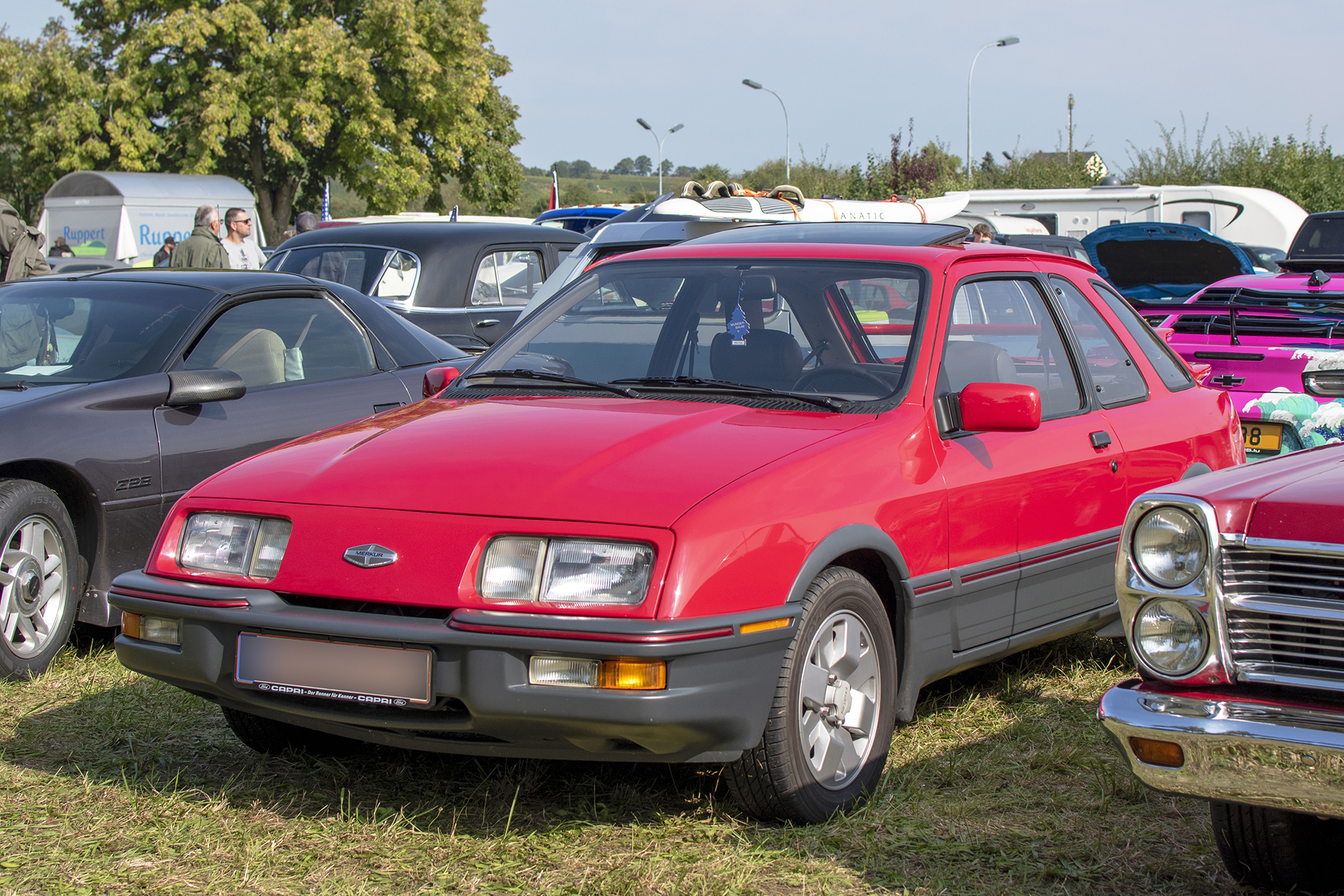 Merkur XR4Ti - rassemblement ,American Roadrunners - Us Car Festival, 2024, Stadtbredimus