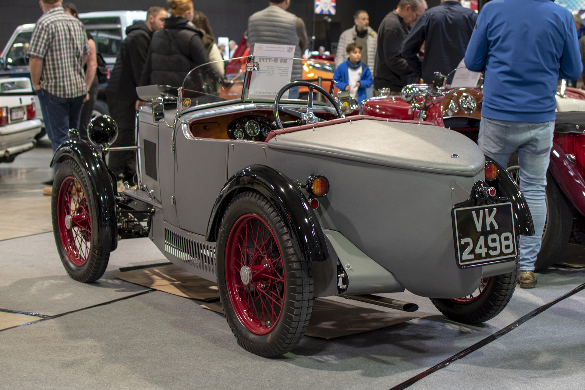 MG type M arrière - Auto Jumble ,2025, Luxembourg, all thing classic
