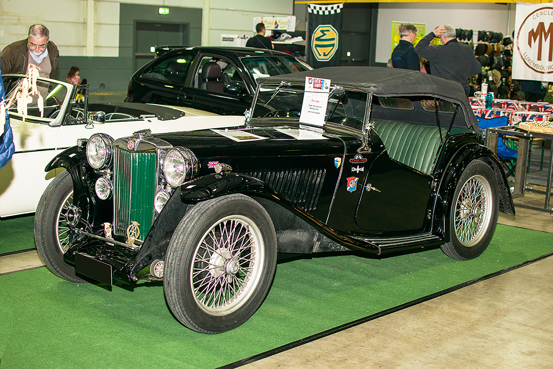 MG type TA Midget - LOF, Autotojumble, Luxembourg, 2019