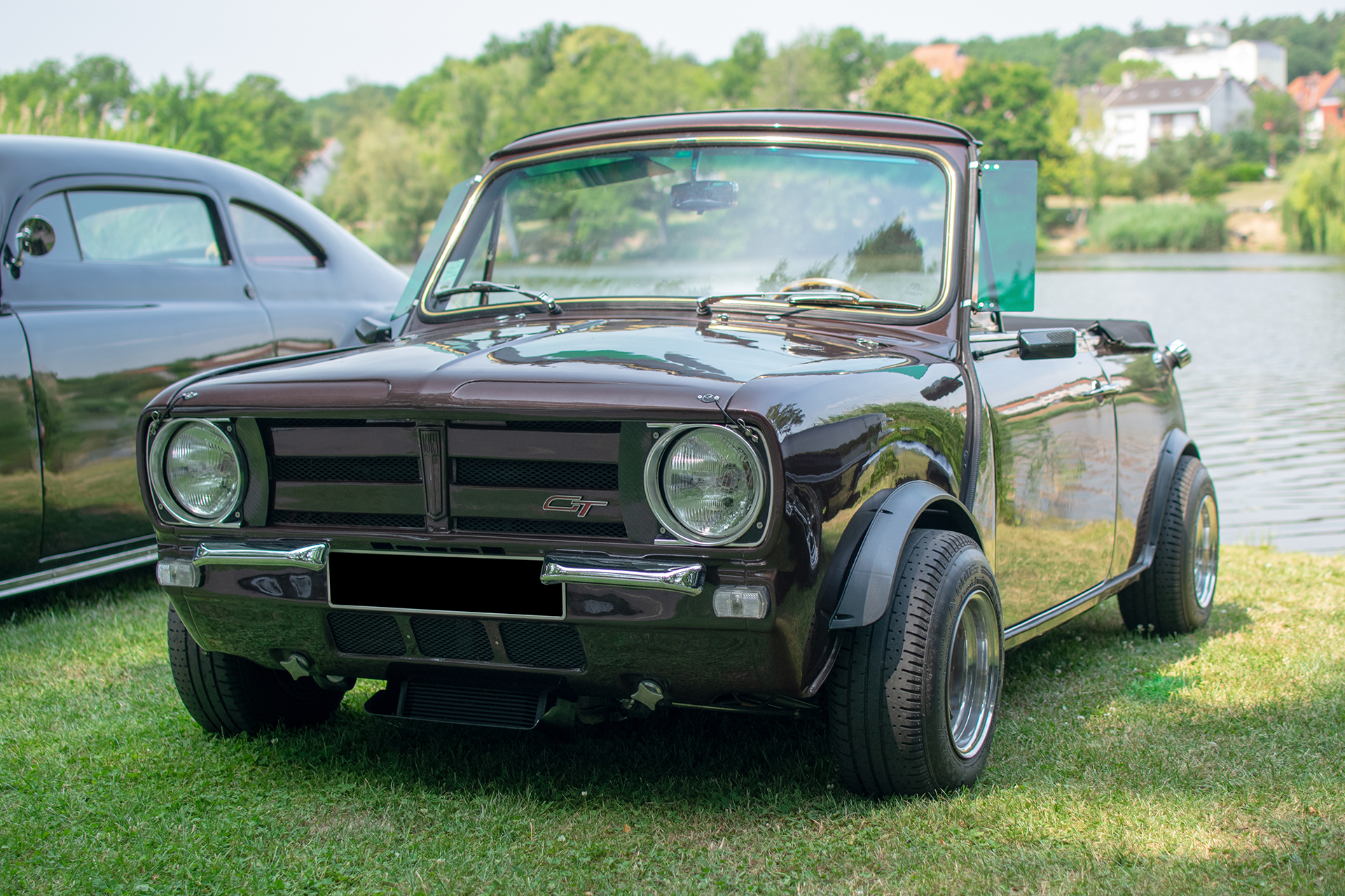 Mini I Clubman 1275 GT cabriolet 1972 - Automania 2022 , Lac de Creutzwald