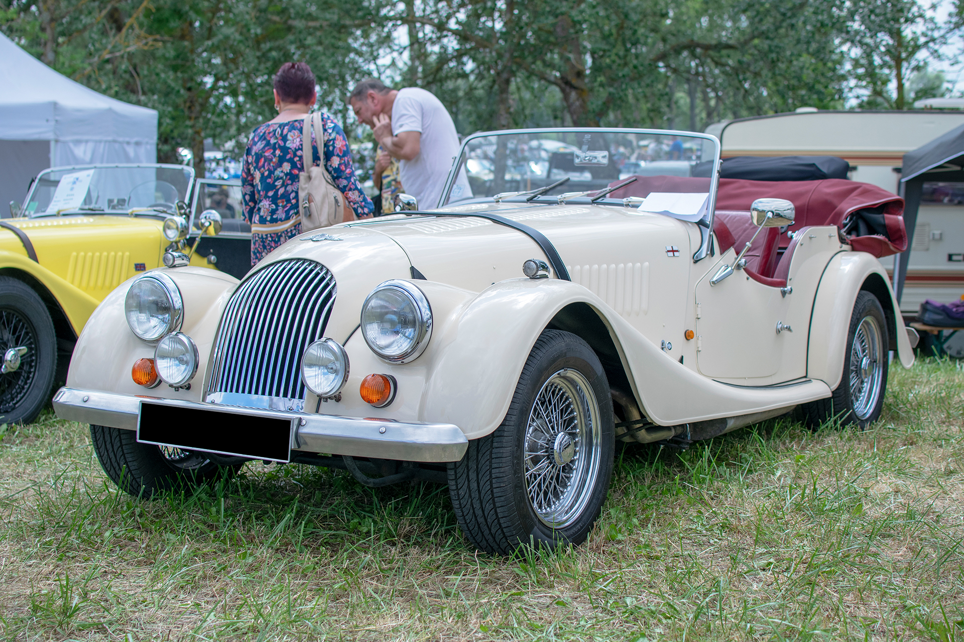 Morgan  Plus 4 1990 - Retro Meus'Auto ,2022, Heudicourt, Lac de la Madine