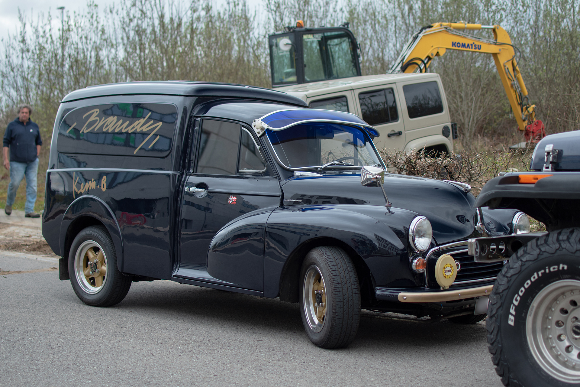 Morris Minor Fourgonnette - LOF ,Oldtimers Breakfast ,Contern ,2023