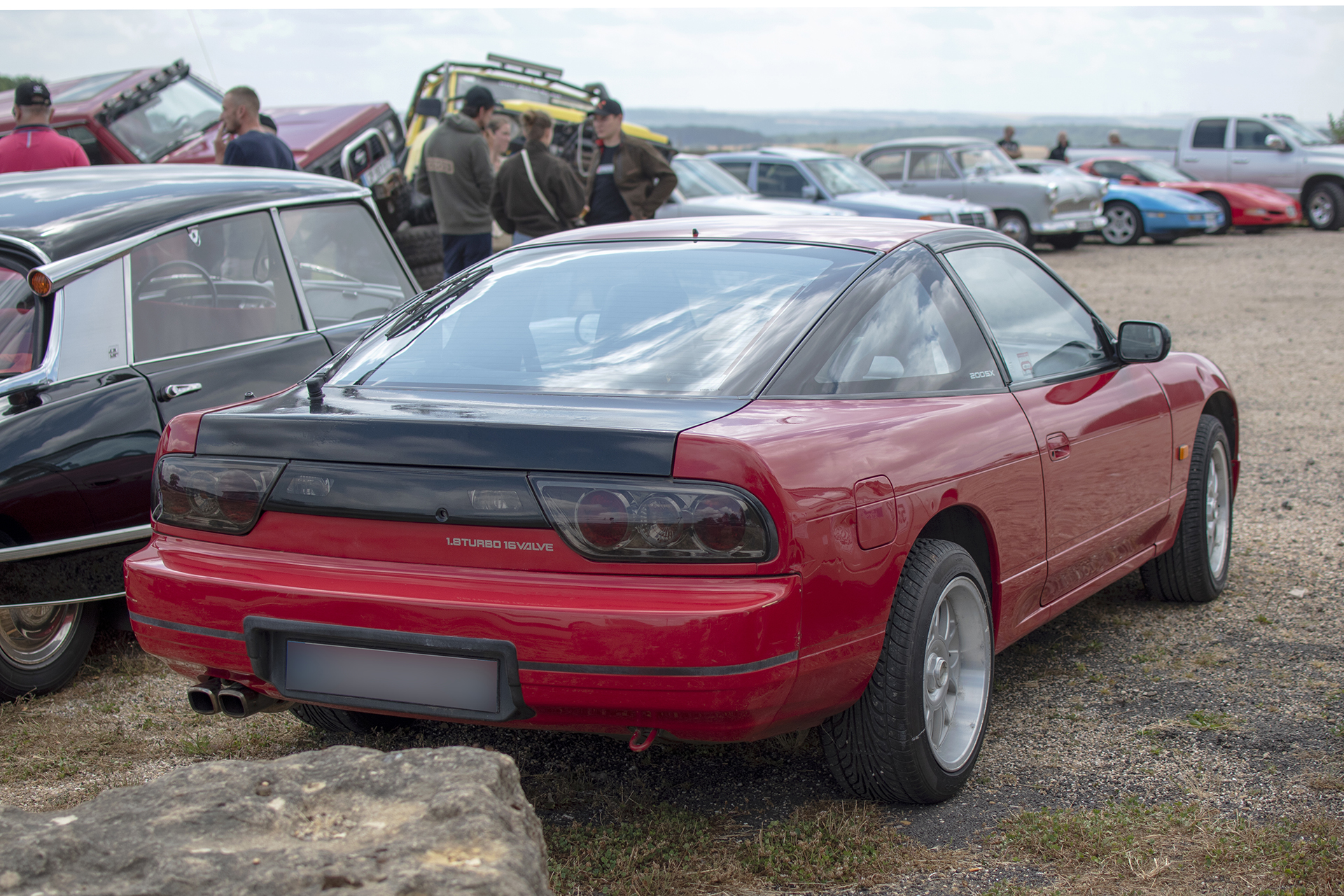 Nissan 200SX S13 arrière - Rassemblement ,Grindorff ,2023