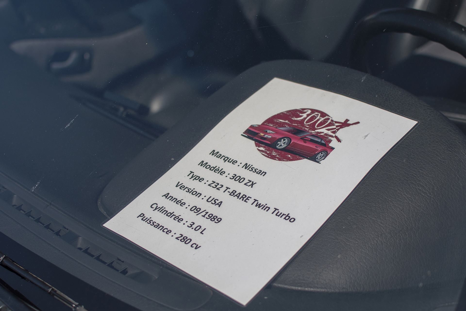 Nissan 300ZX Z32 1989 infos - Autos Mythiques 57, Thionville, 2023