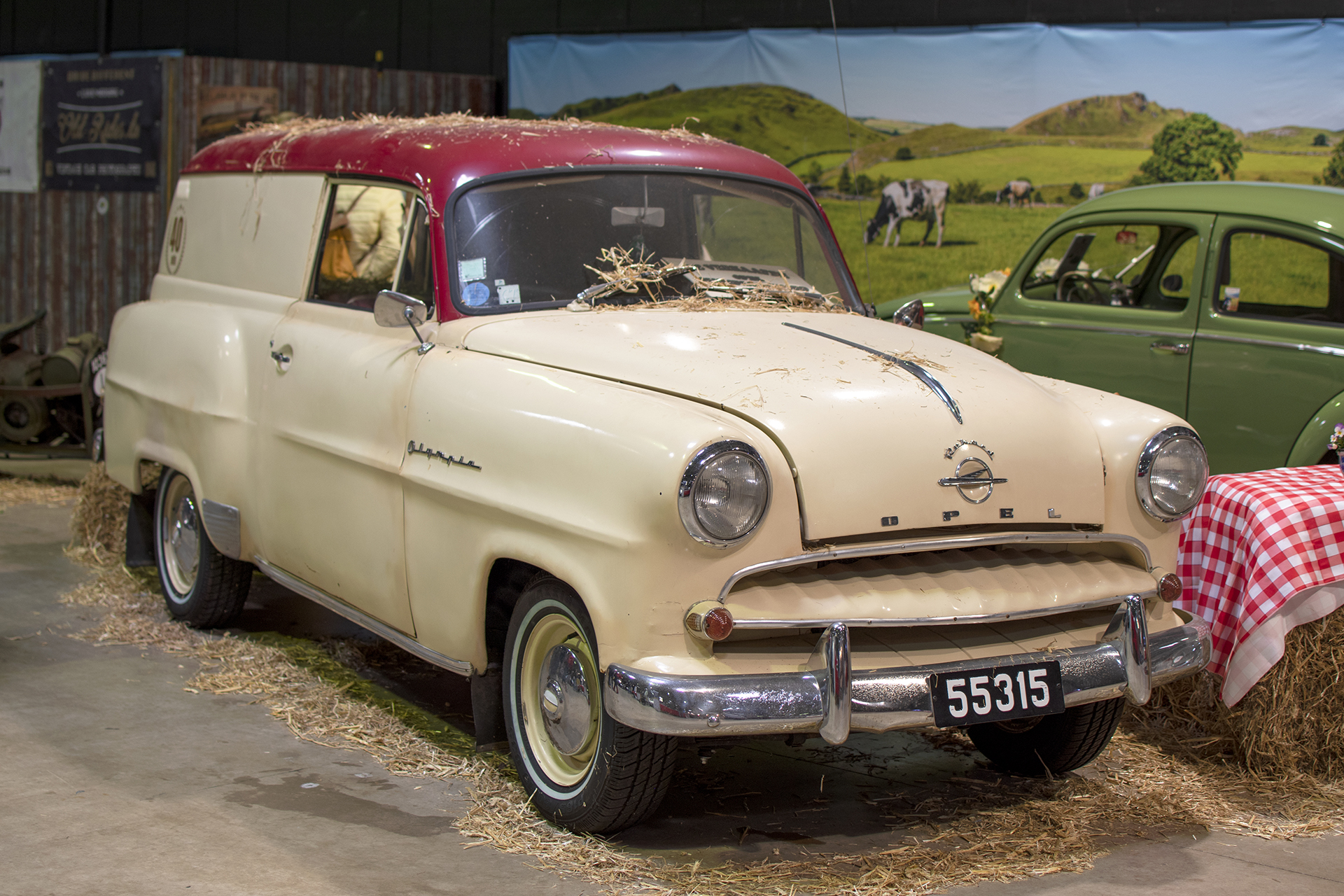 Opel Olympia Rekord 1955 - Auto Jumble ,2025, Luxembourg, all thing classic