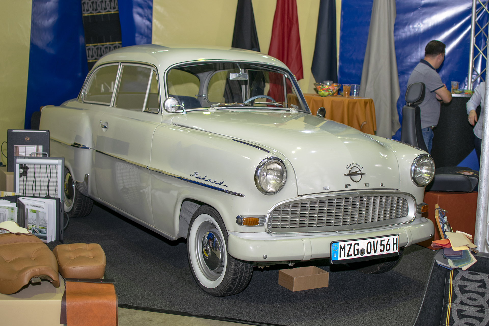 Opel Rekord P1 - LOF, Autotojumble, Luxembourg, 2019