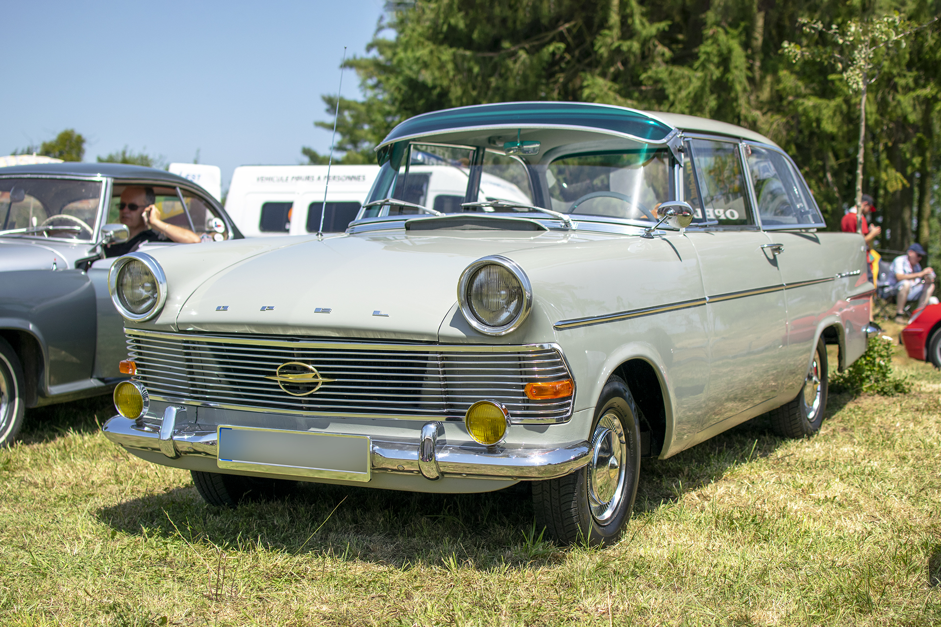 Opel Rekord P2 - Automania 2019, Edling les Anzeling, Hara du Moulin