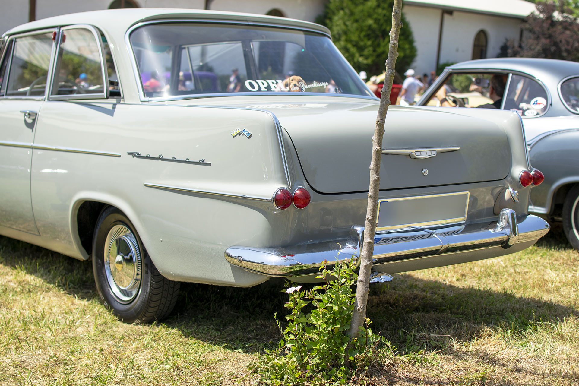 Opel Rekord P2 arrière  - Automania 2019, Edling les Anzeling, Hara du Moulin