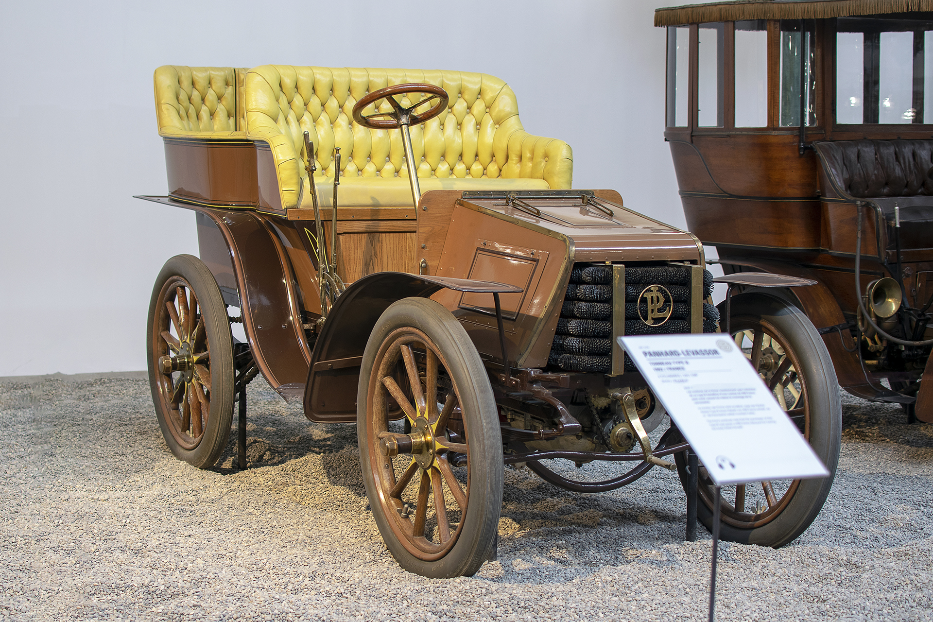 Panhard & Levassor Type B tonneau 1902 - Cité de l'automobile, Collection Schlumpf, Mulhouse, 2020 