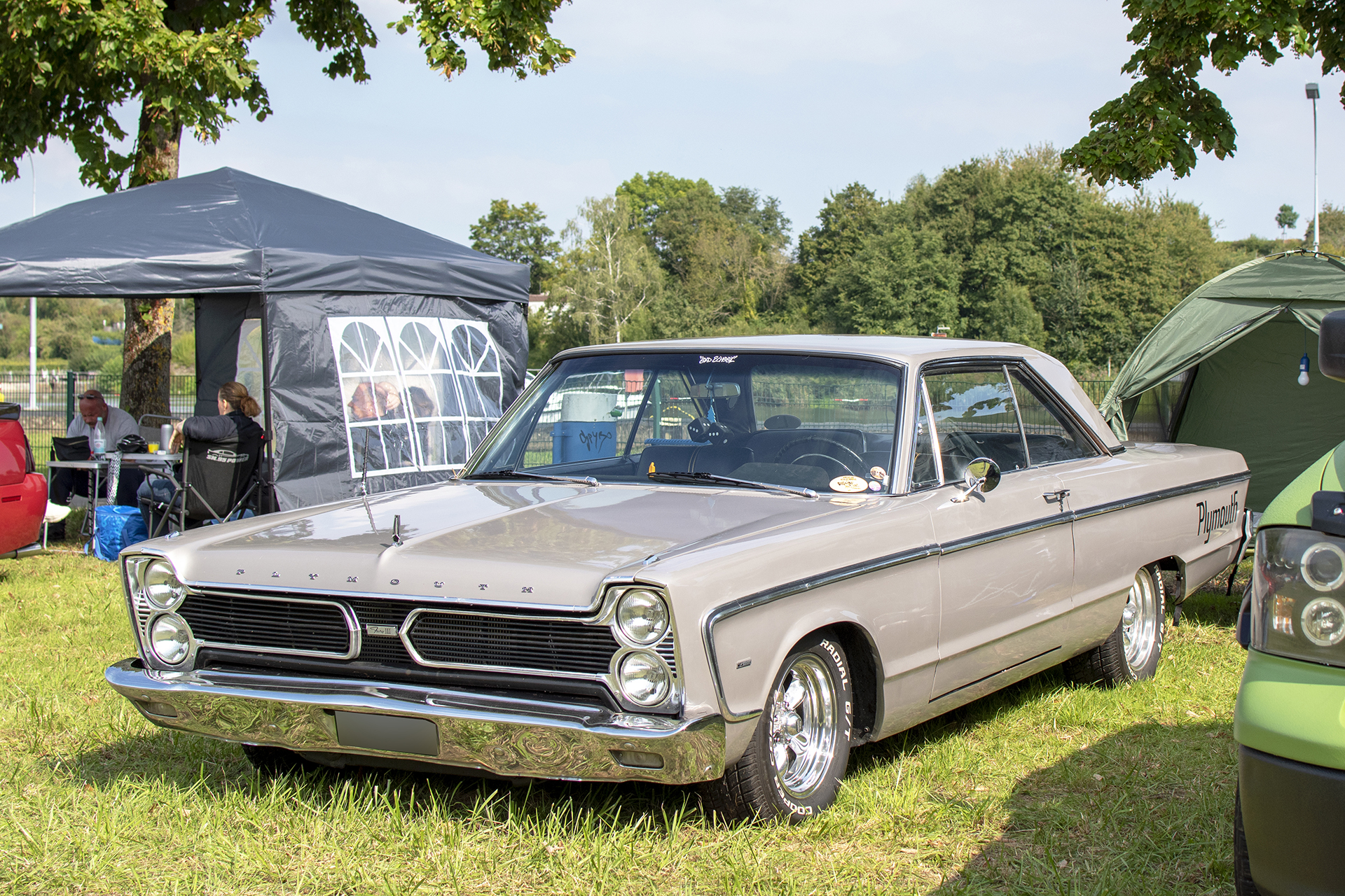 Plymouth Fury IV - rassemblement ,American Roadrunners - Us Car Festival, 2024, Stadtbredimus
