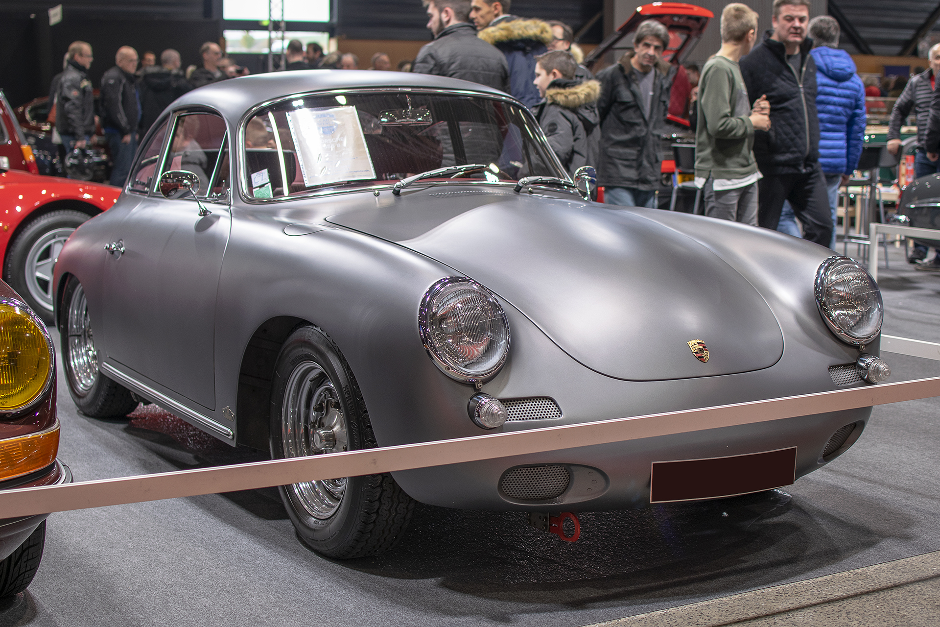 Porsche 356 B 1963 - Salon ,Auto-Moto Classic, Metz, 2019