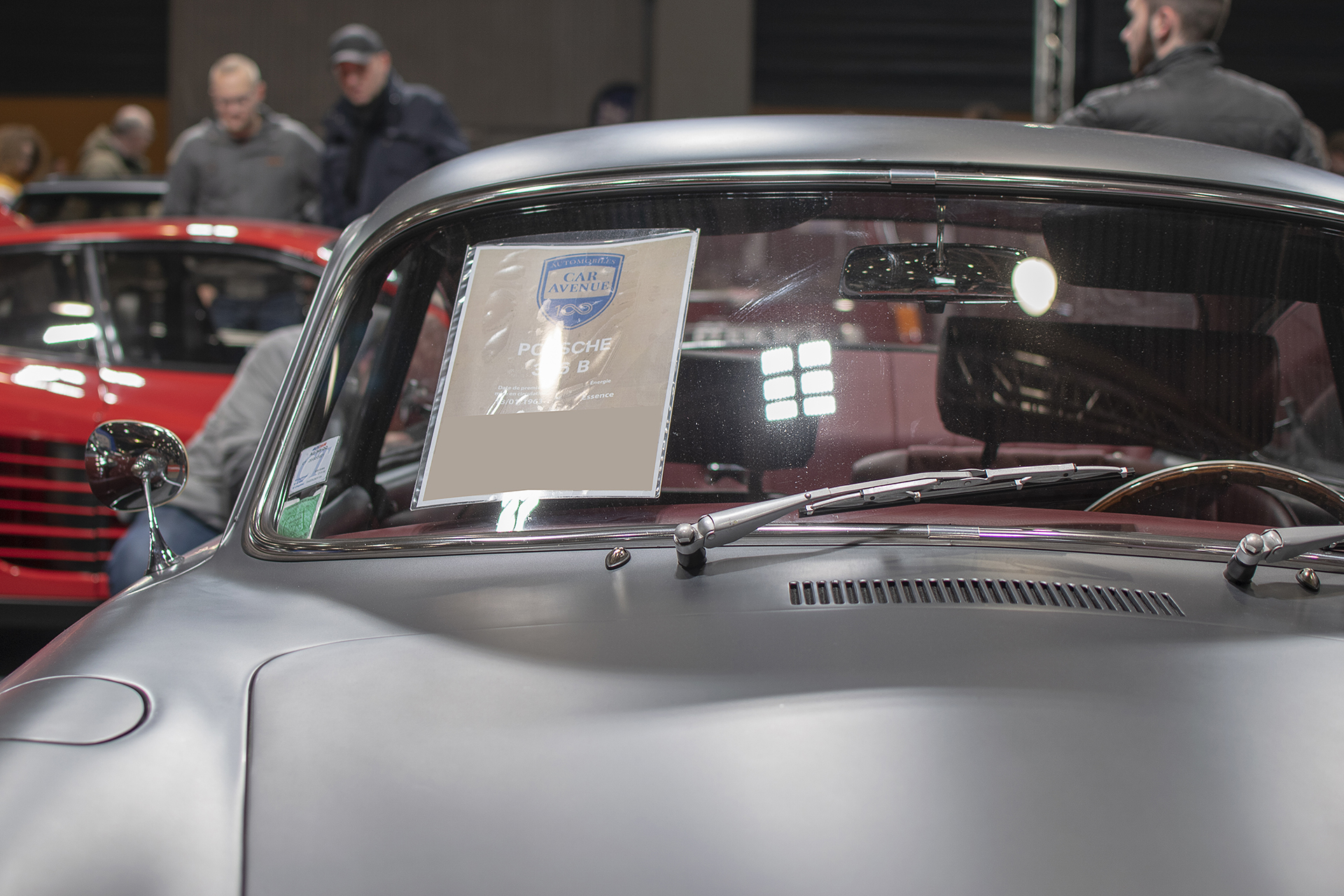 Porsche 356 B 1963 infos - Salon ,Auto-Moto Classic, Metz, 2019