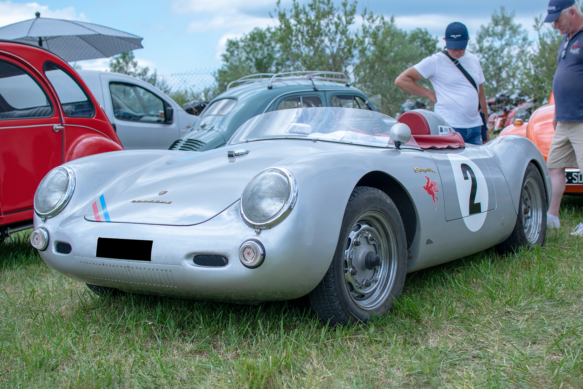 Porsche 550 Spyder - Rétro Meus'Auto ,2022, Heudicourt, Lac de la Madine 