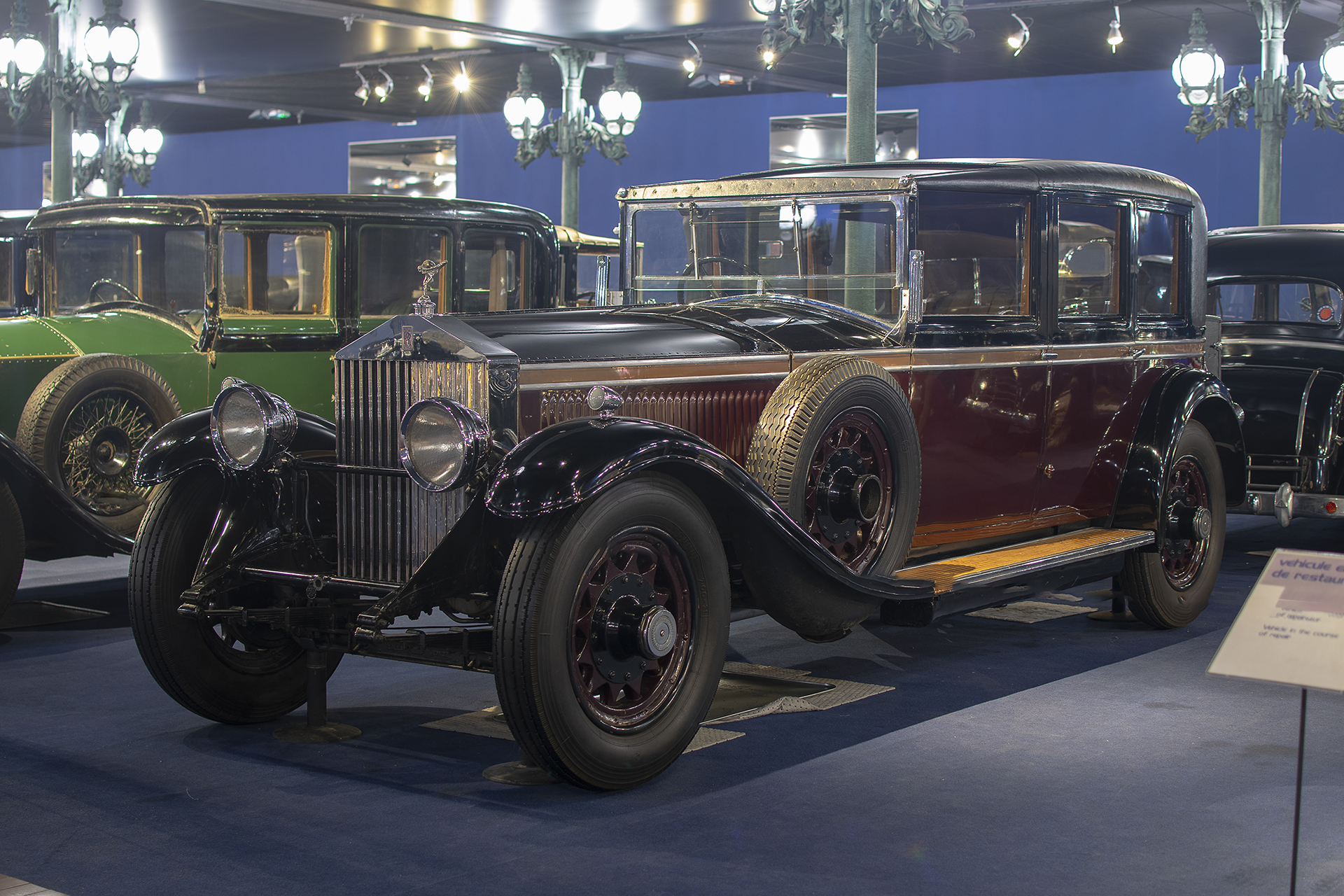 Rolls-Royce Phantom II limousine 1930 - Cité de l'automobile, Collection Schlumpf, Mulhouse, 2020