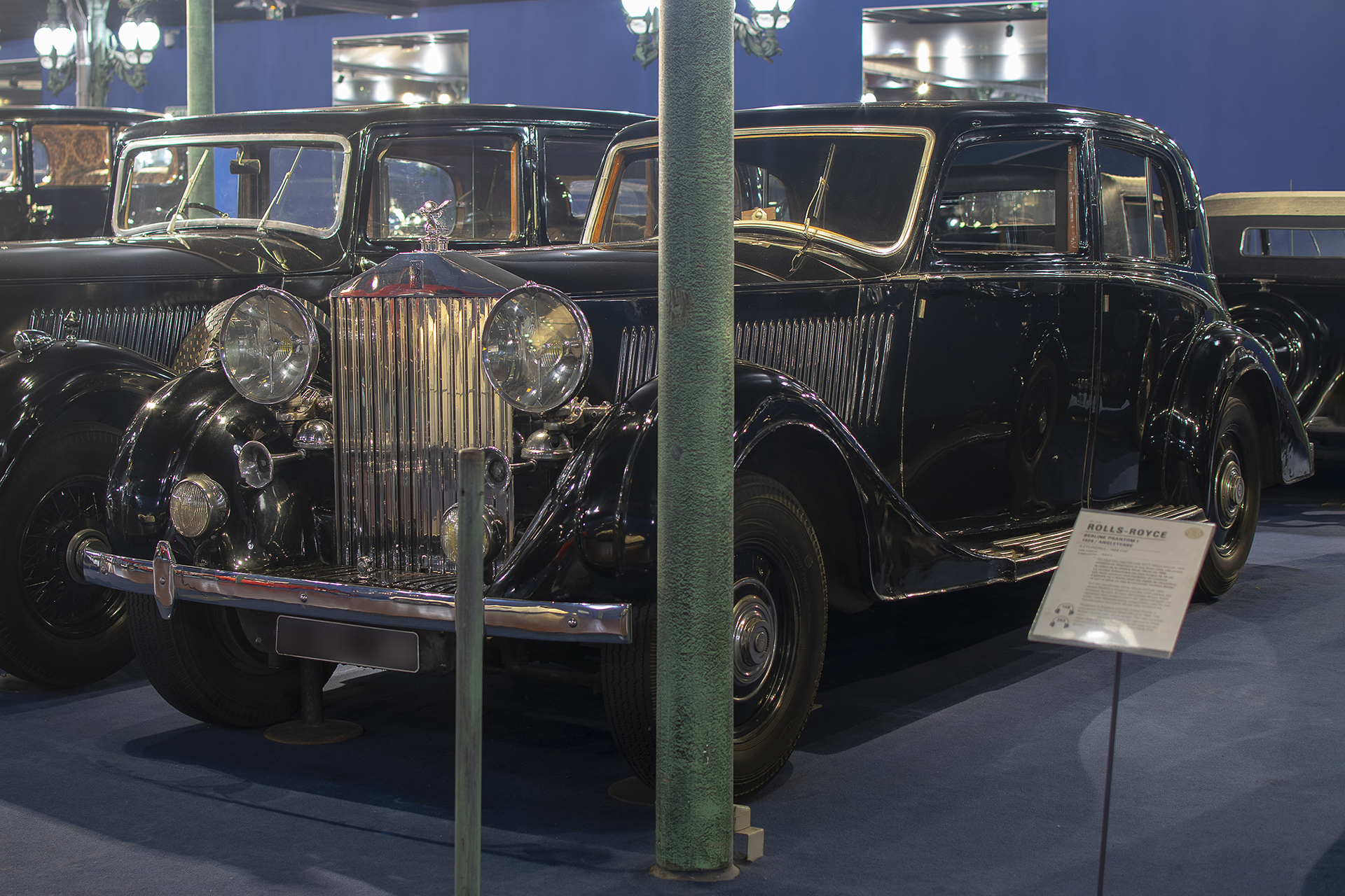 Rolls-Royce Phantom III 1938 berline - Cité de l'automobile, Collection Schlumpf, Mulhouse, 2020
