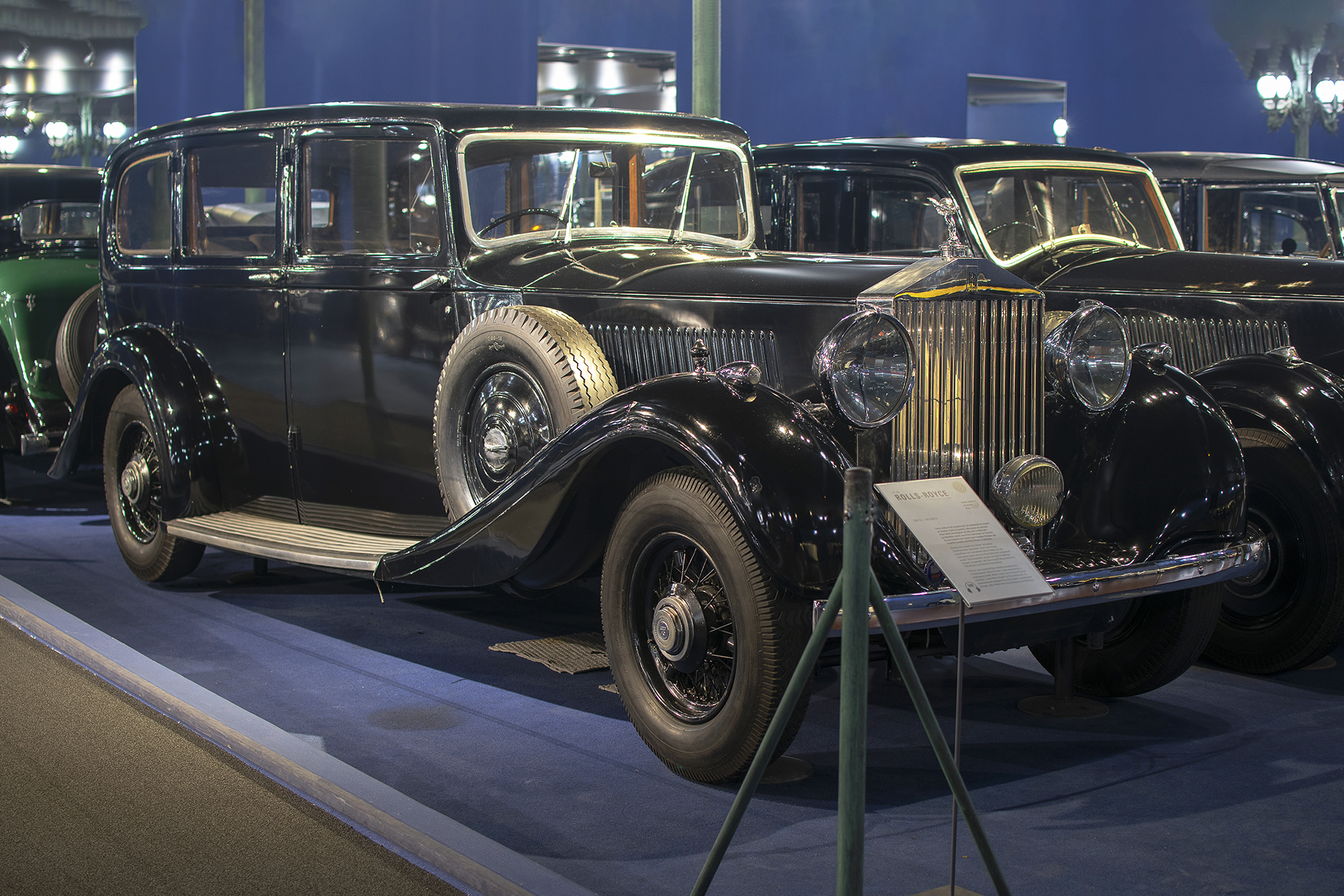 Rolls-Royce Phantom III 1938 limousine - Cité de l'automobile, Collection Schlumpf, Mulhouse, 2020