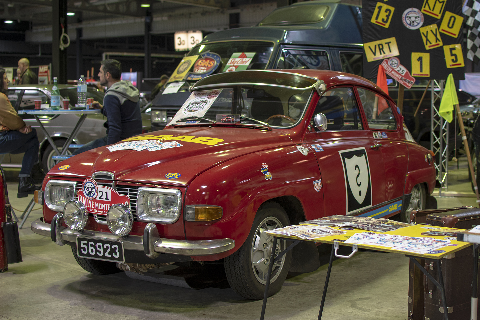 Saab 96 Rallye de Montecarlo - Auto Jumble ,2025, Luxembourg, all thing classic