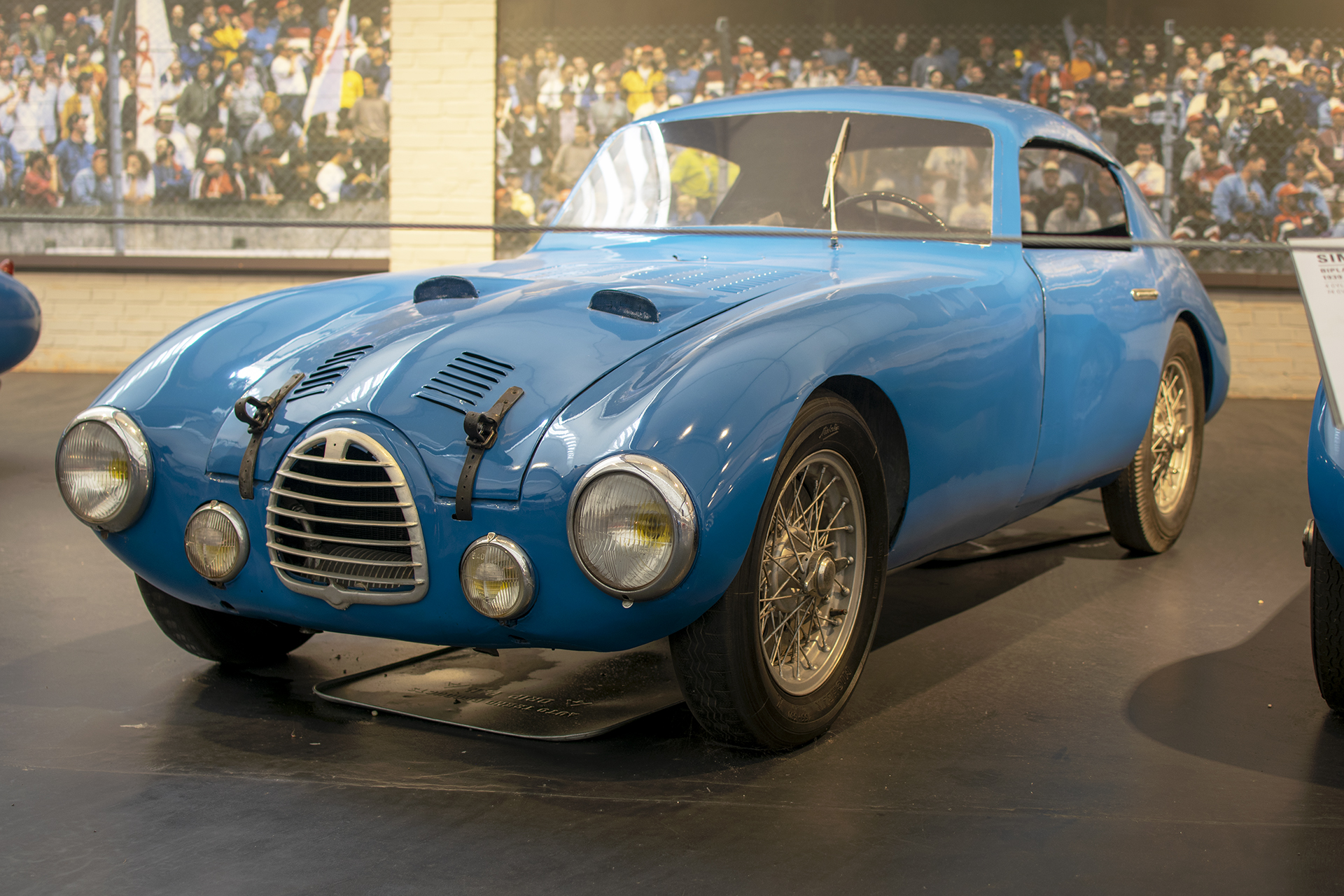 Simca 15S Gordini coupé 1950 - Cité de l'automobile, Collection Schlumpf, Mulhouse, 2020