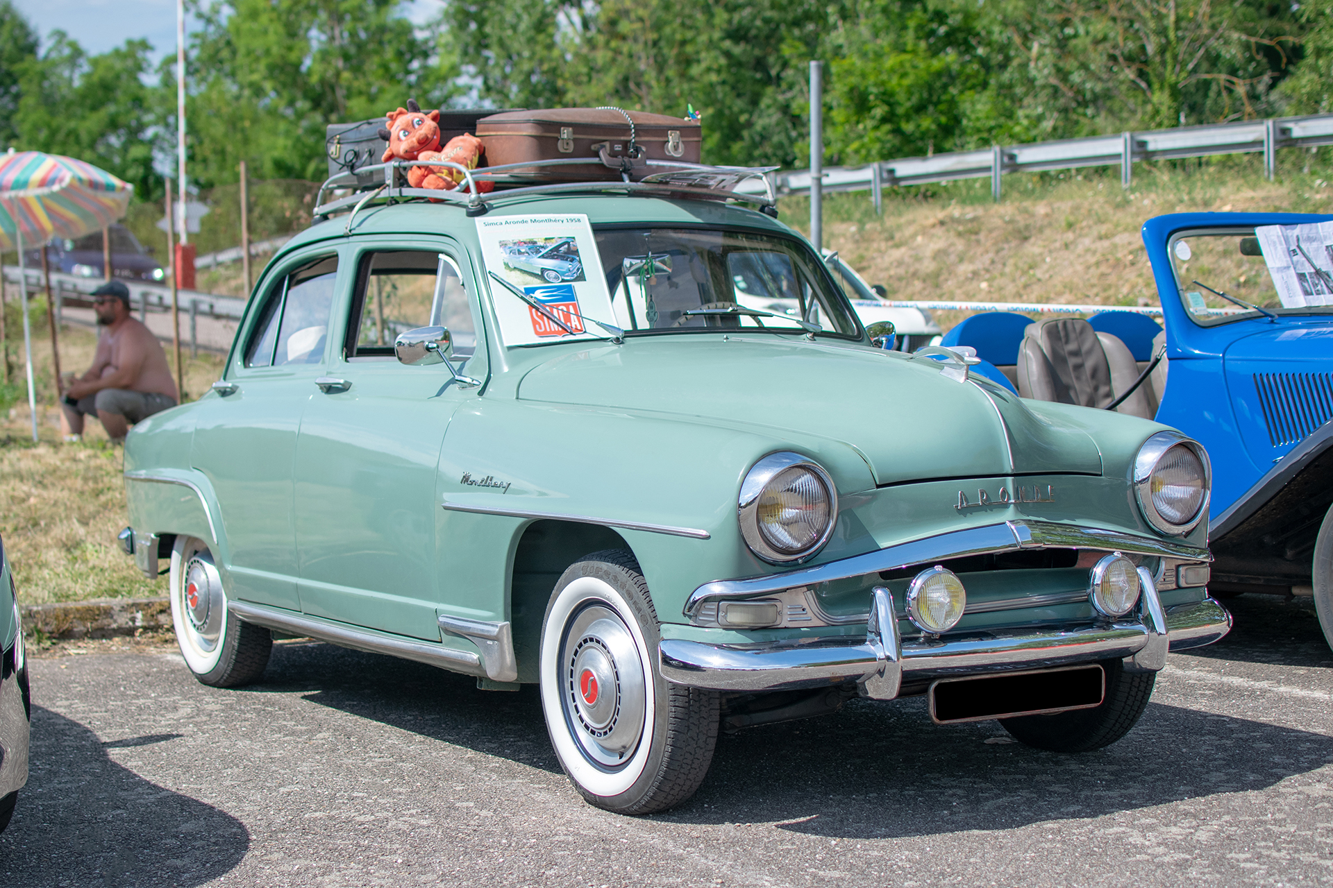 Simca Aronde 1300 Montlhéry 1958 - Voitures & Mob's Anciennes et Sportives 2022 St-Julien-les-Metz