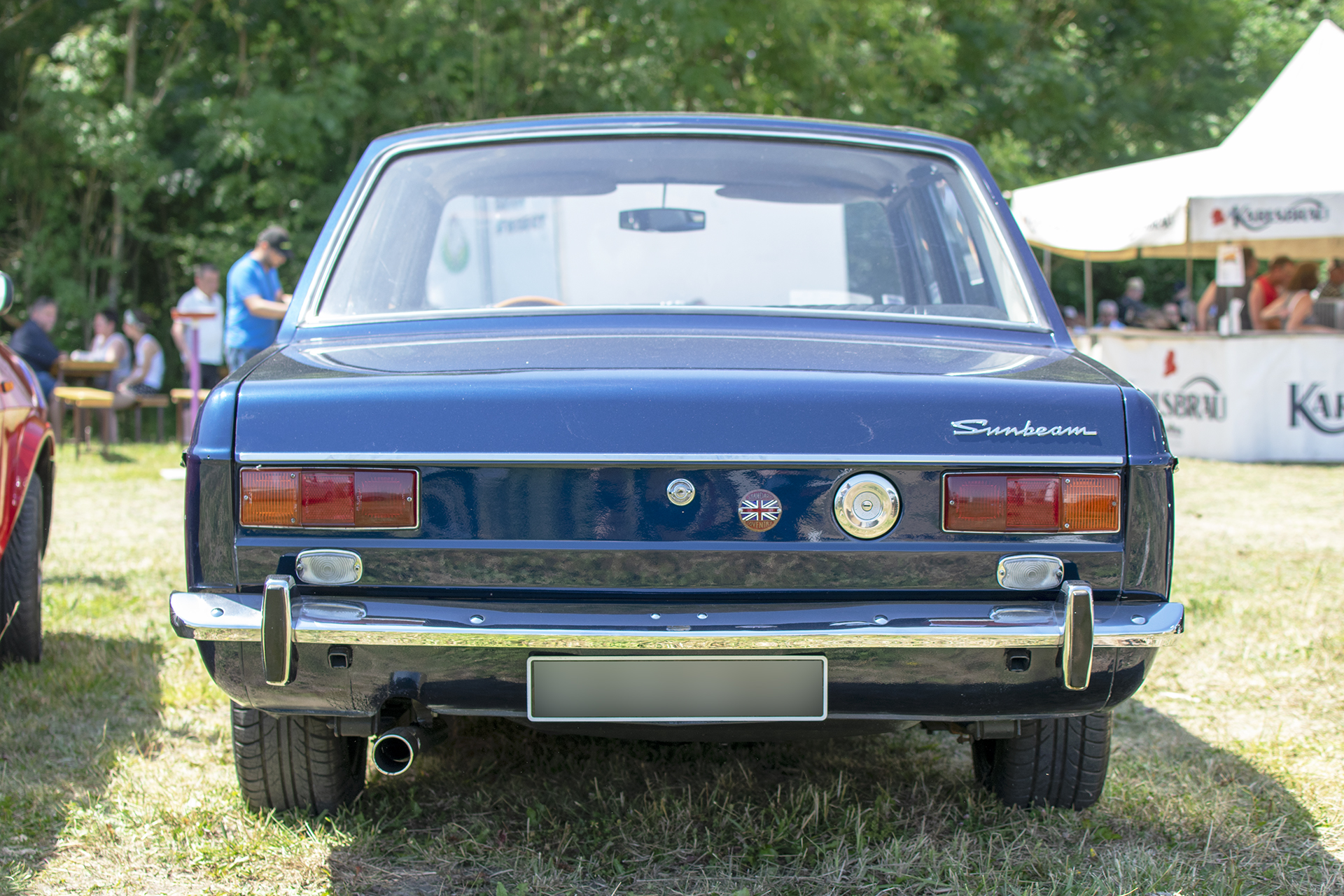 Sunbeam Vogue II back - Automania 2019, Edling les Anzeling, Hara du Moulin
