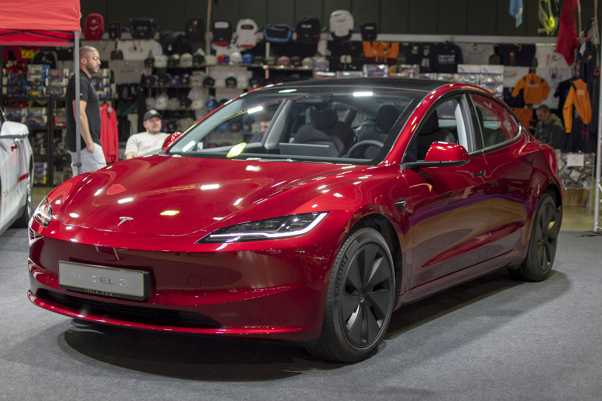 Tesla Model 3 - International Motor Show ,2023 ,Luxembourg
