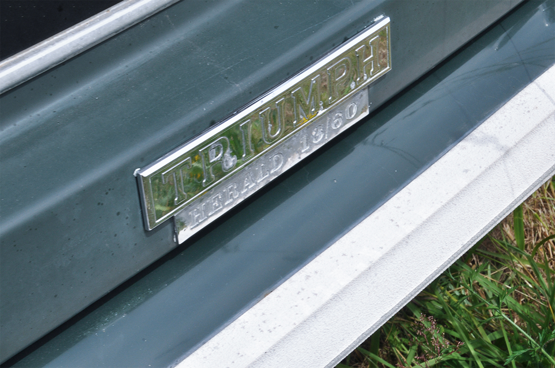 Triumph Herald 13/60 modèle - Rétro Meus'Auto 2018, Lac de la Madine