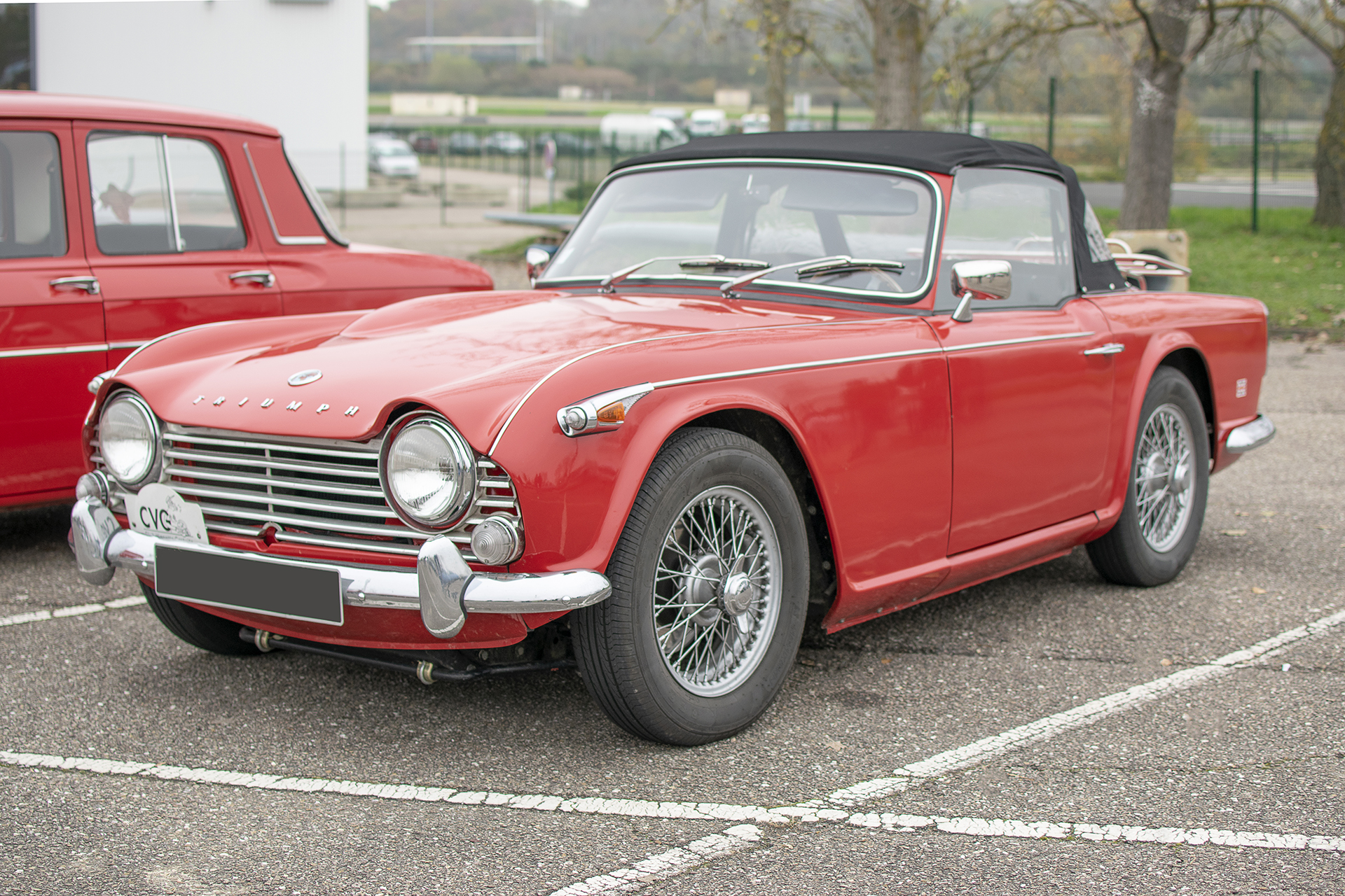 Triumph TR4A - Salon ,Auto-Moto Classic, Metz, 2019