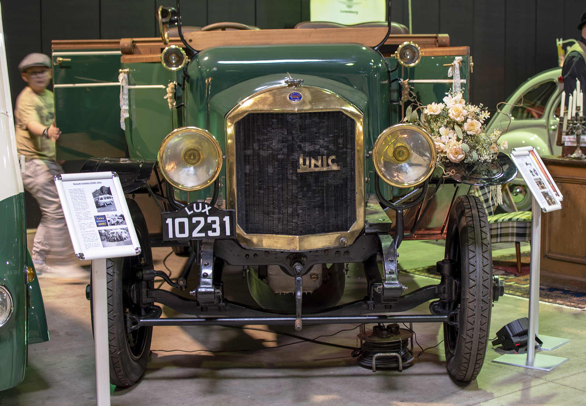 Unic M1 1916 avant - Auto Jumble ,2025, Luxembourg, all thing classic